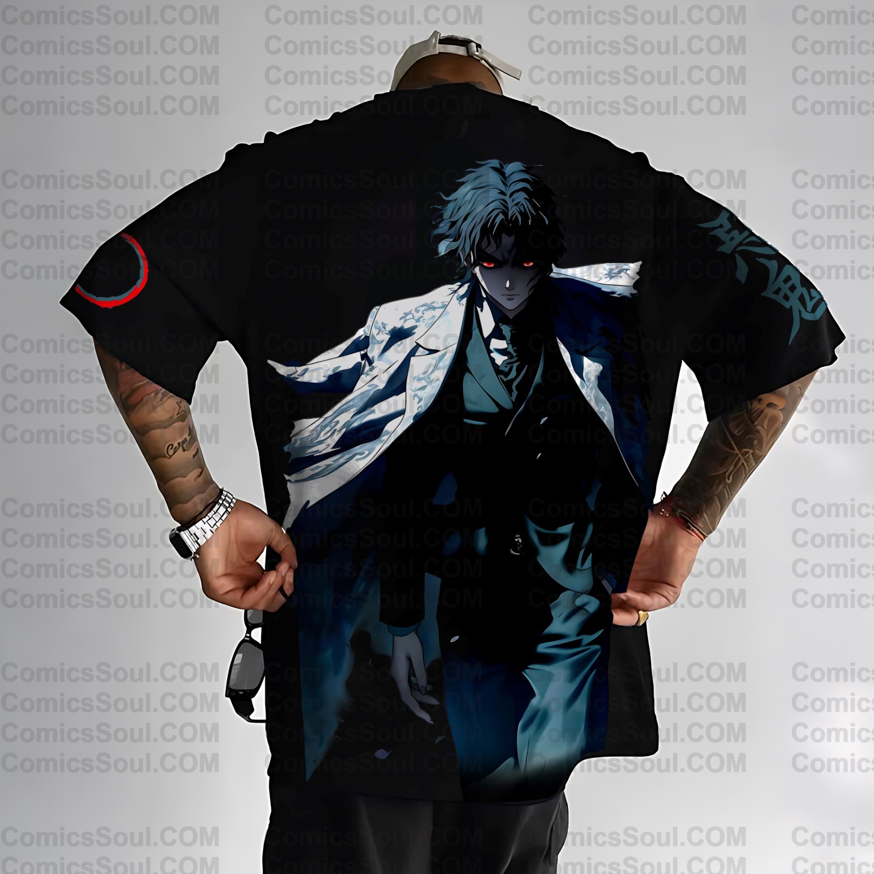 Unisex Anime Inspired Vintage T-Shirt | Demon slayer