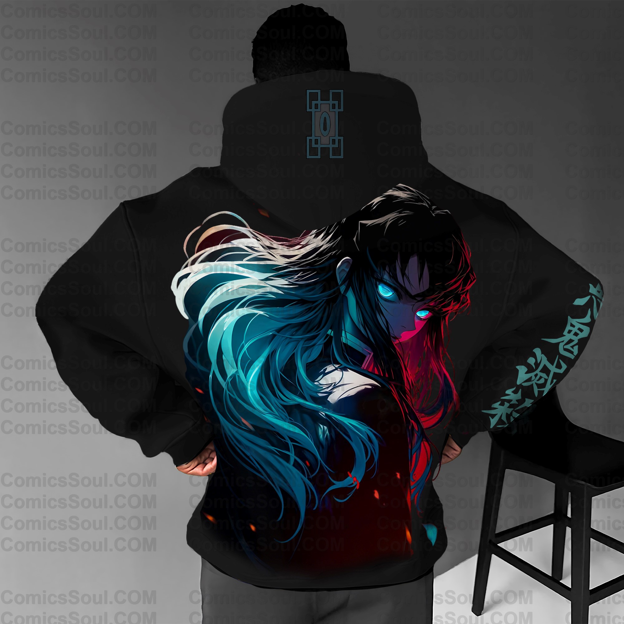 Unisex Anime Graphic Streetwear Vintage Hoodie| KNY