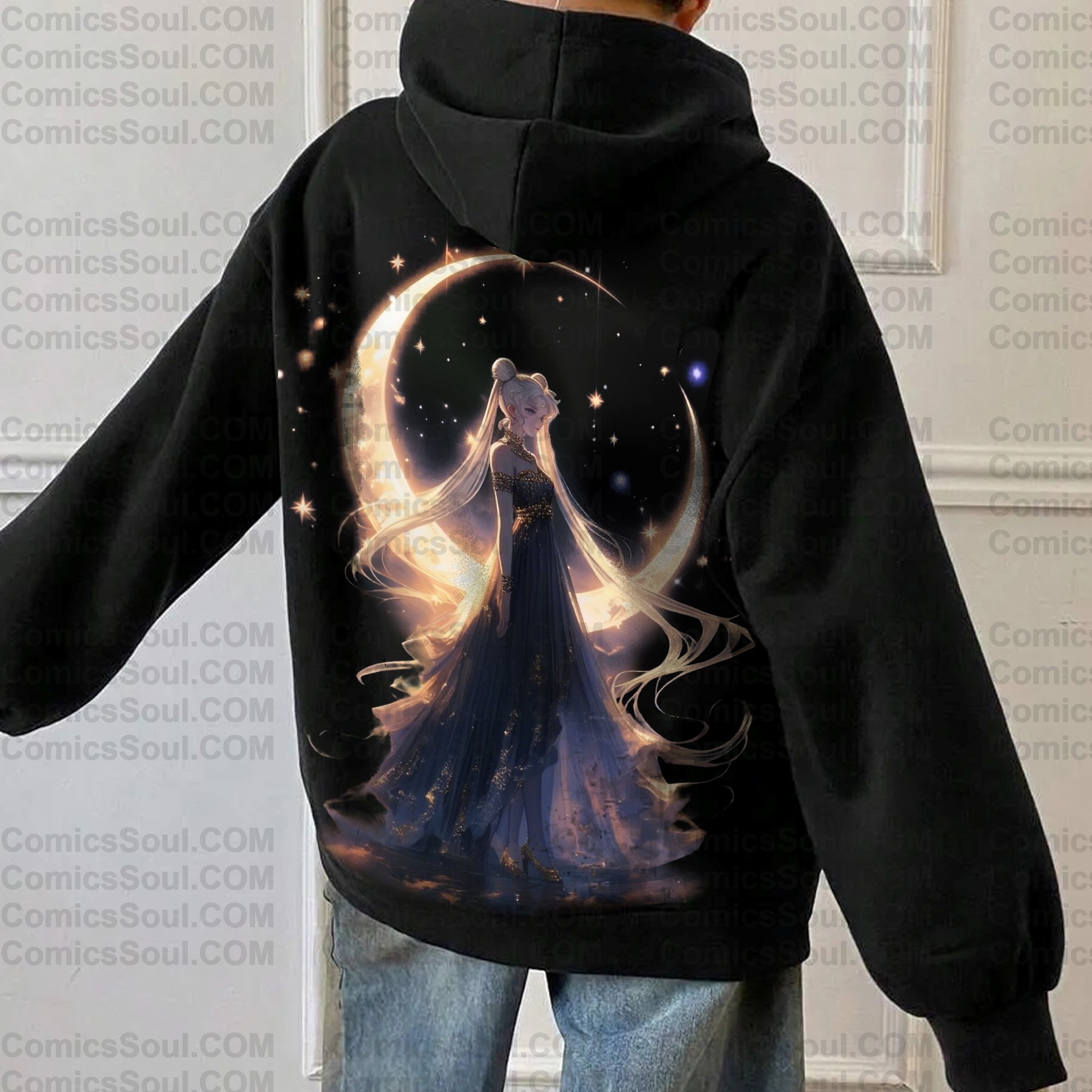 ‘’Sailor Moon " Anime Inspired Vintage Hoodie