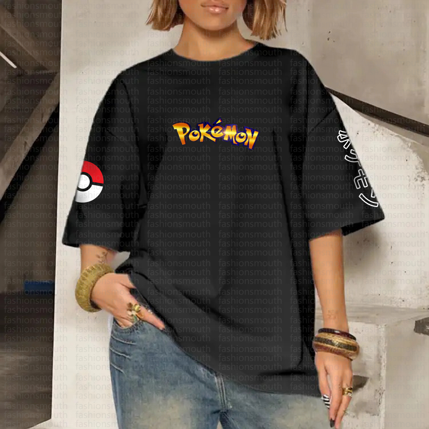 "Pokémon" Anime Inspired Vintage T-Shirt
