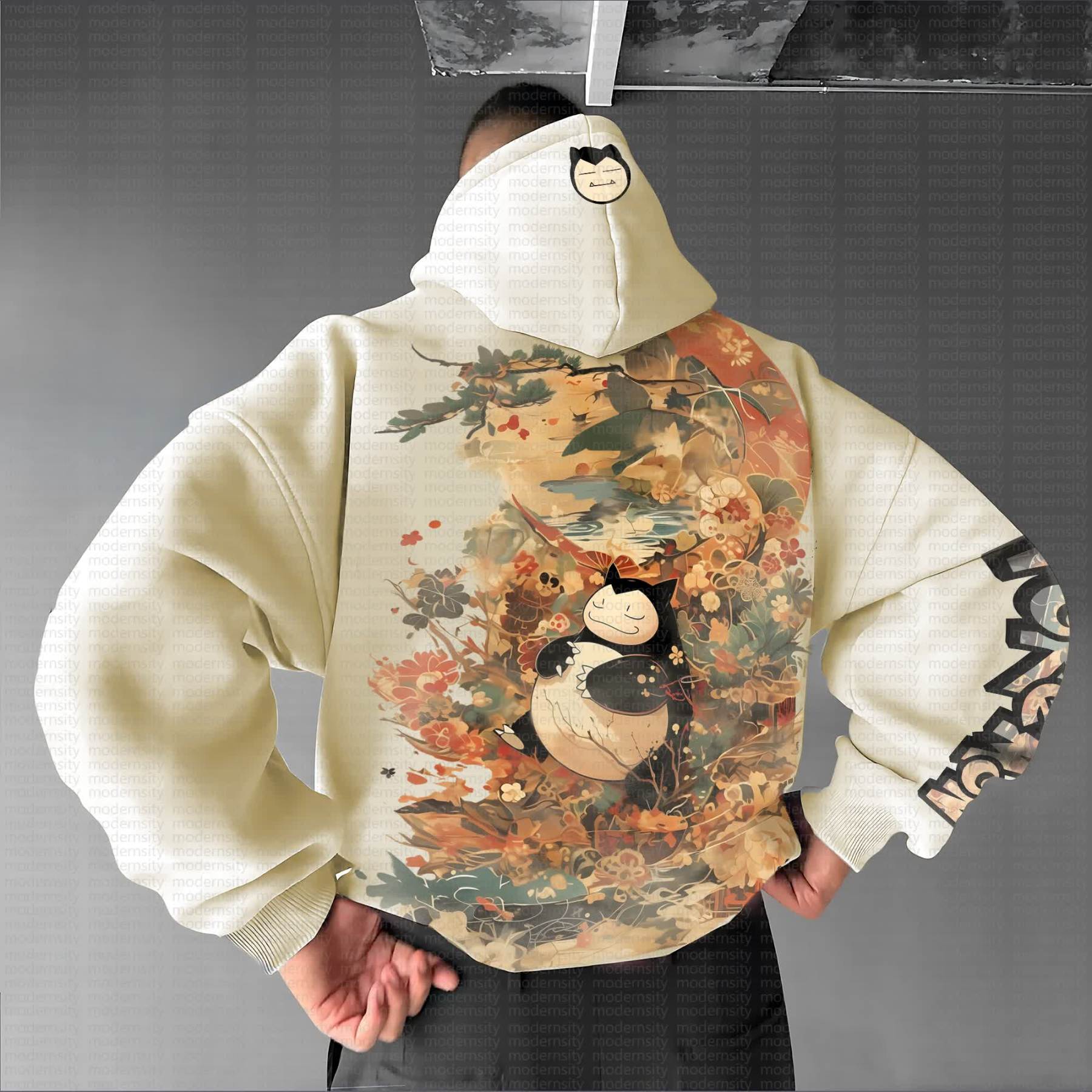 Unisex Oversized Anime Print Hoodie | One Piece