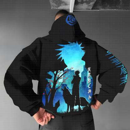 Unisex “JJK” Anime Graphic Streetwear Vintage Hoodie