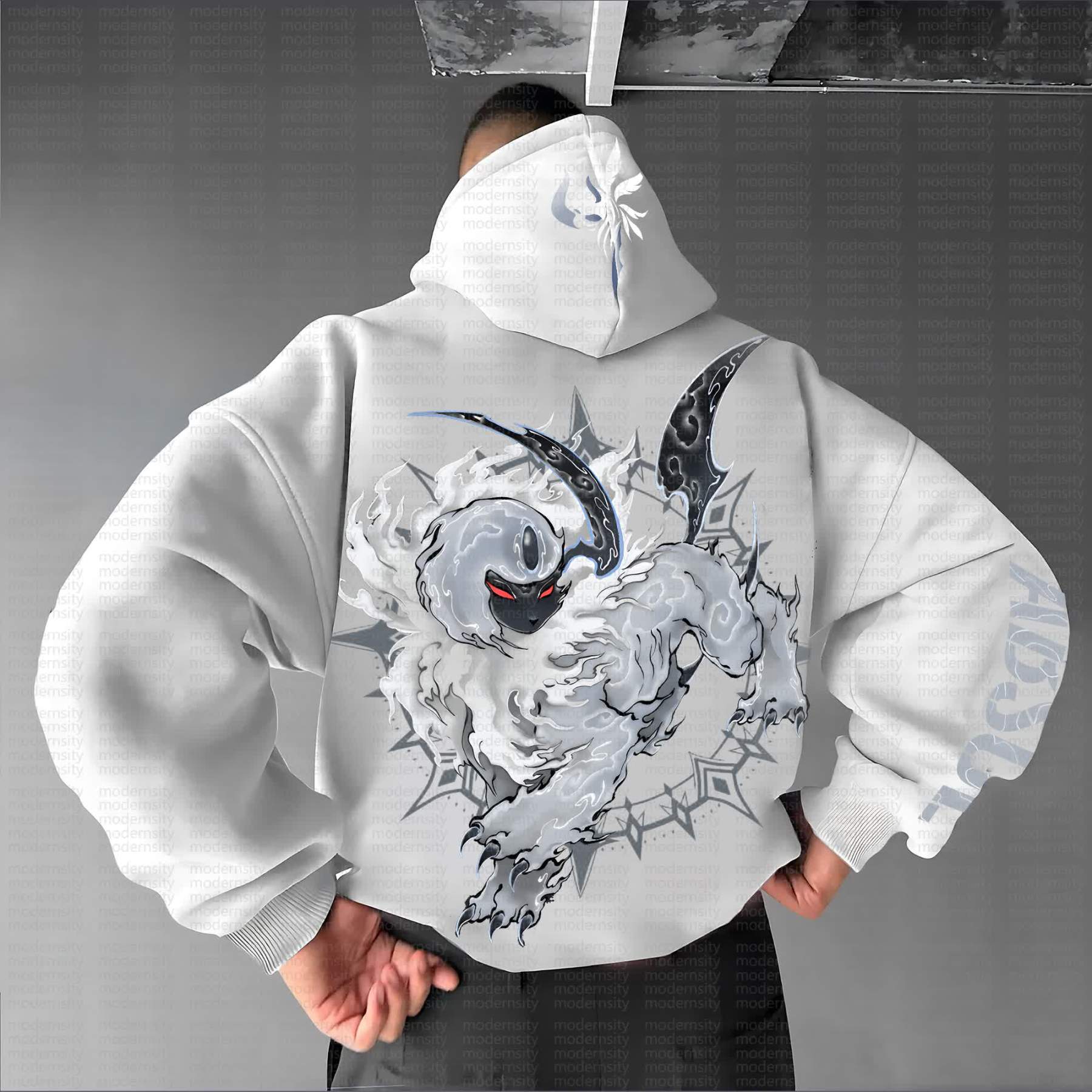 Unisex Oversized Anime Print Hoodie | One Piece