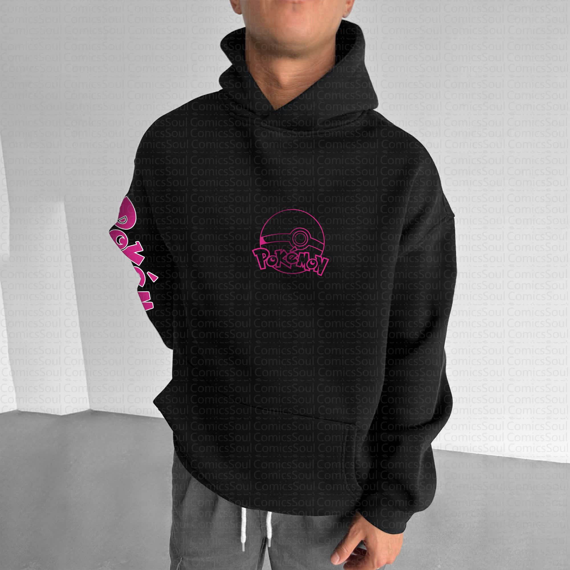 Unisex Anime Graphic Streetwear Vintage Hoodie丨Pokémon