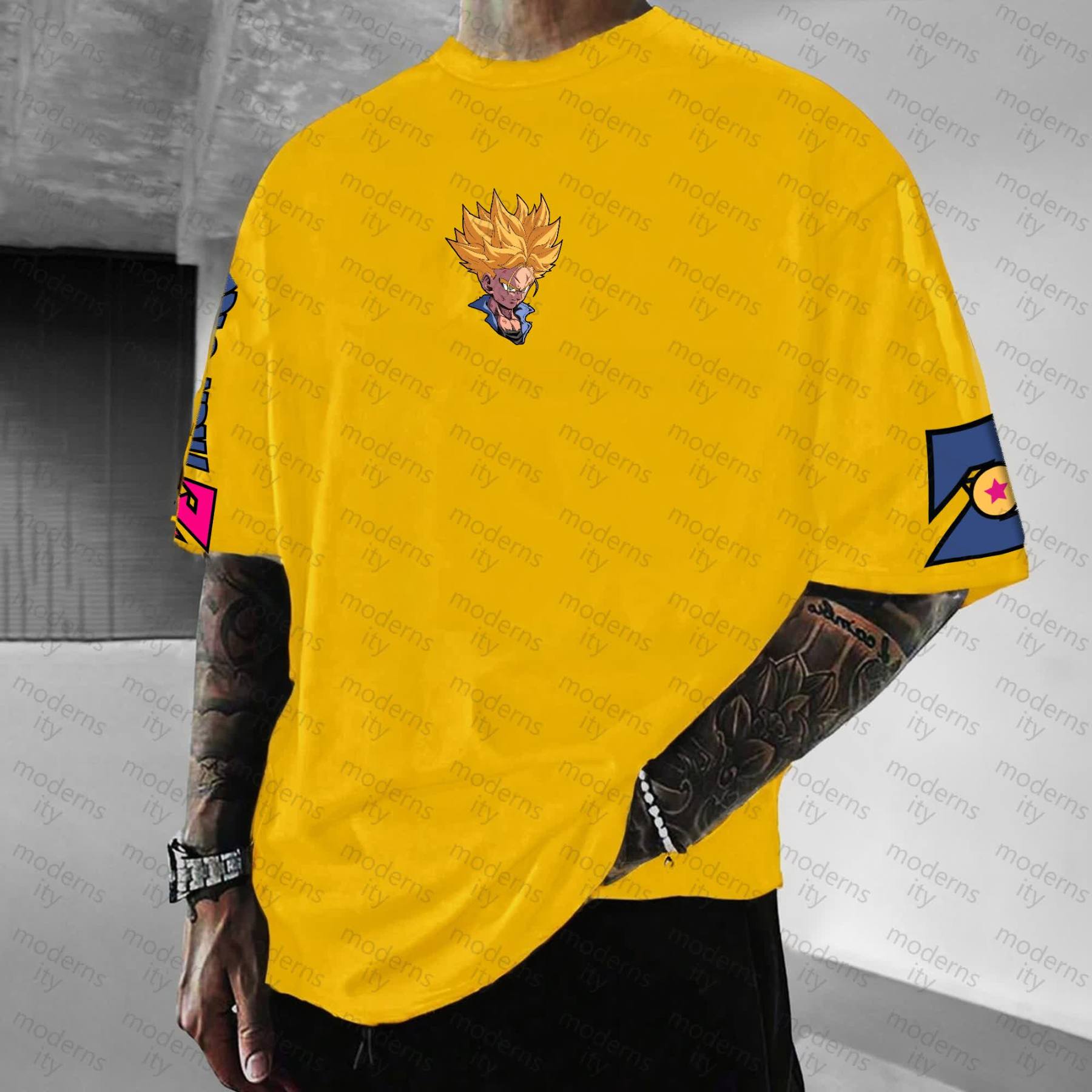 Unisex Anime"Dragon Ball" Inspired Vintage T-Shirt