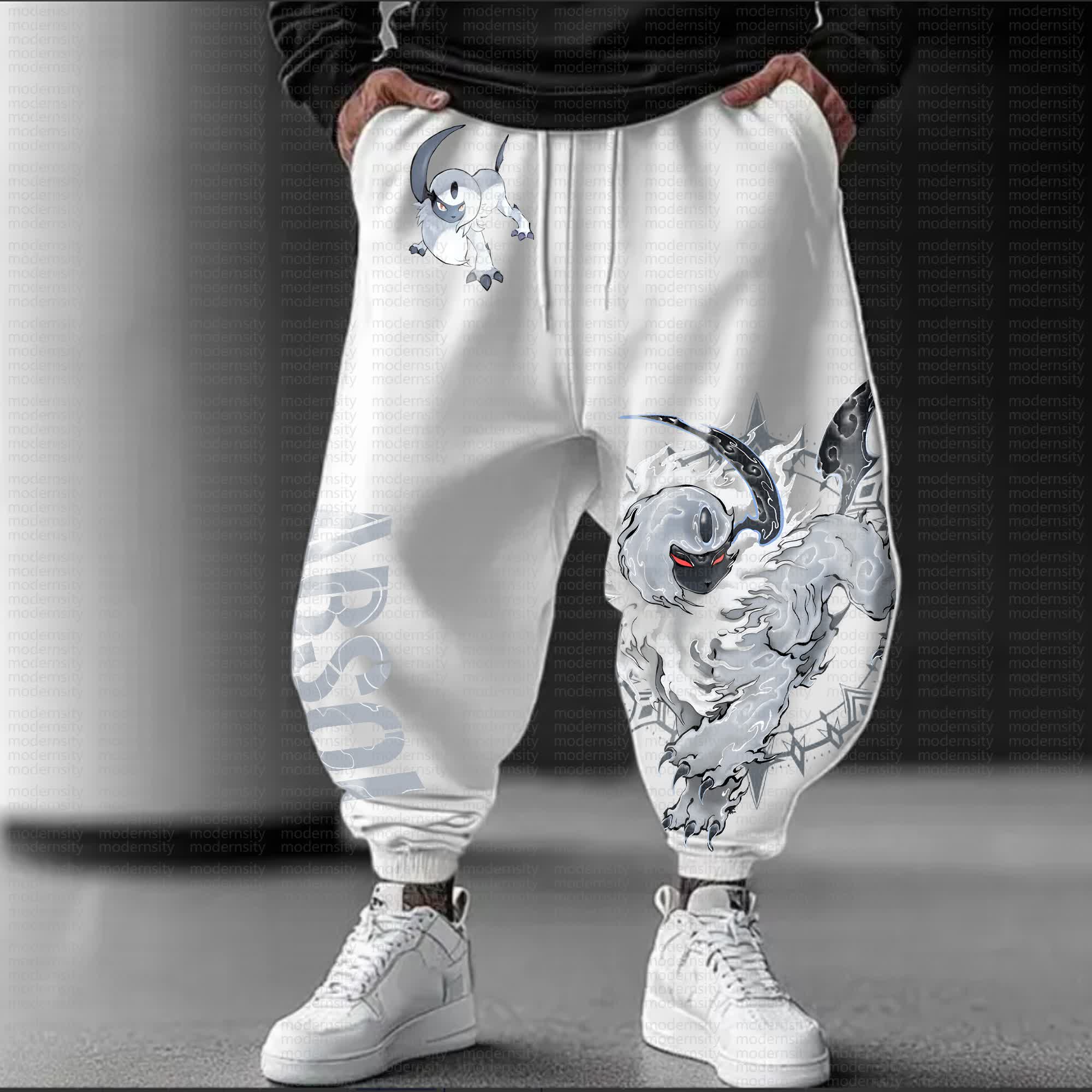 Unisex  “Pokémon” Casual Anime Streetwear Pants