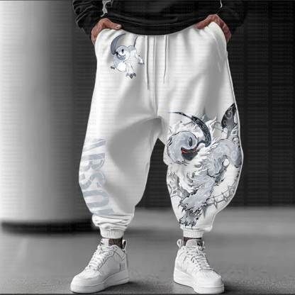 Unisex  “Pokémon” Casual Anime Streetwear Pants