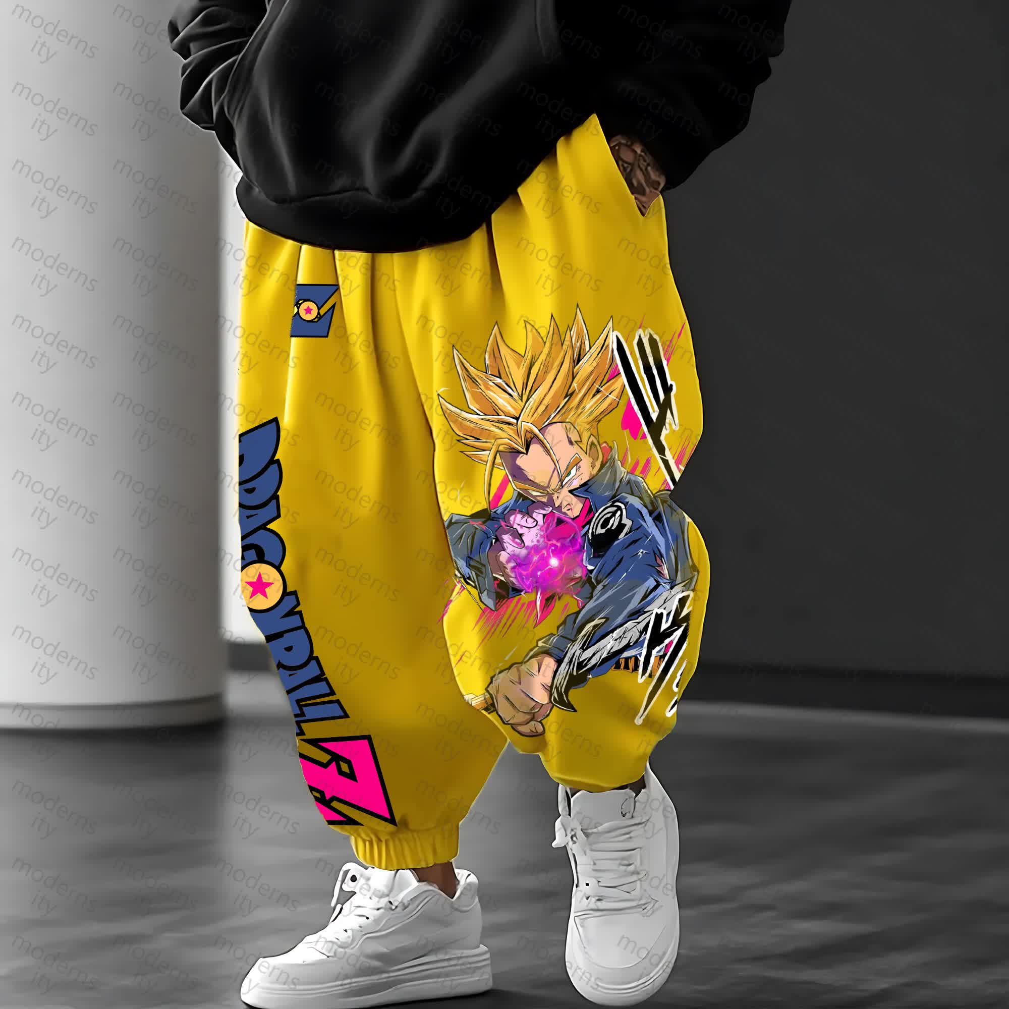 Unisex Casual “Dragon Ball”Anime Streetwear Pants