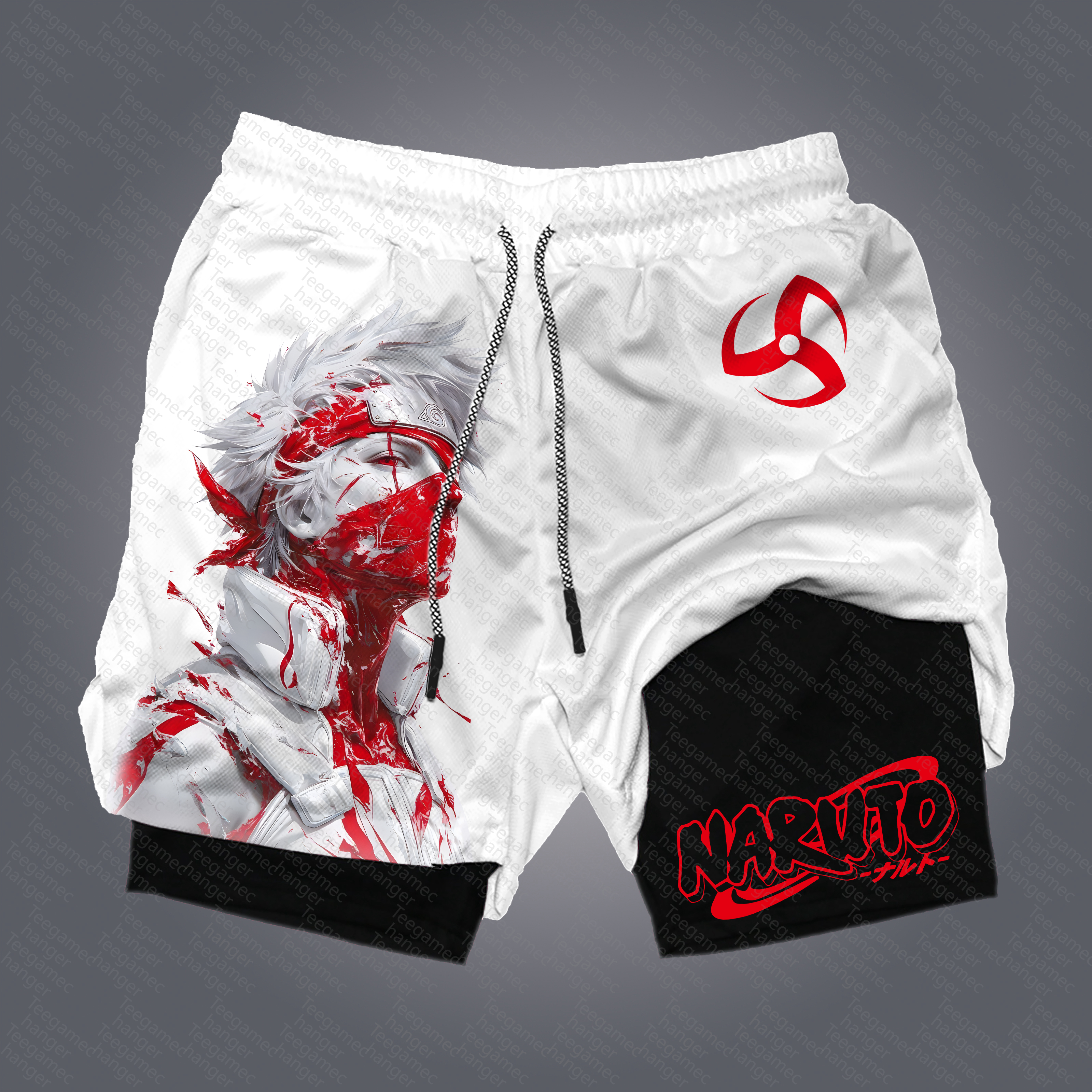 Unisex  “NARUTO” Casual Anime Streetwear Gym Shorts