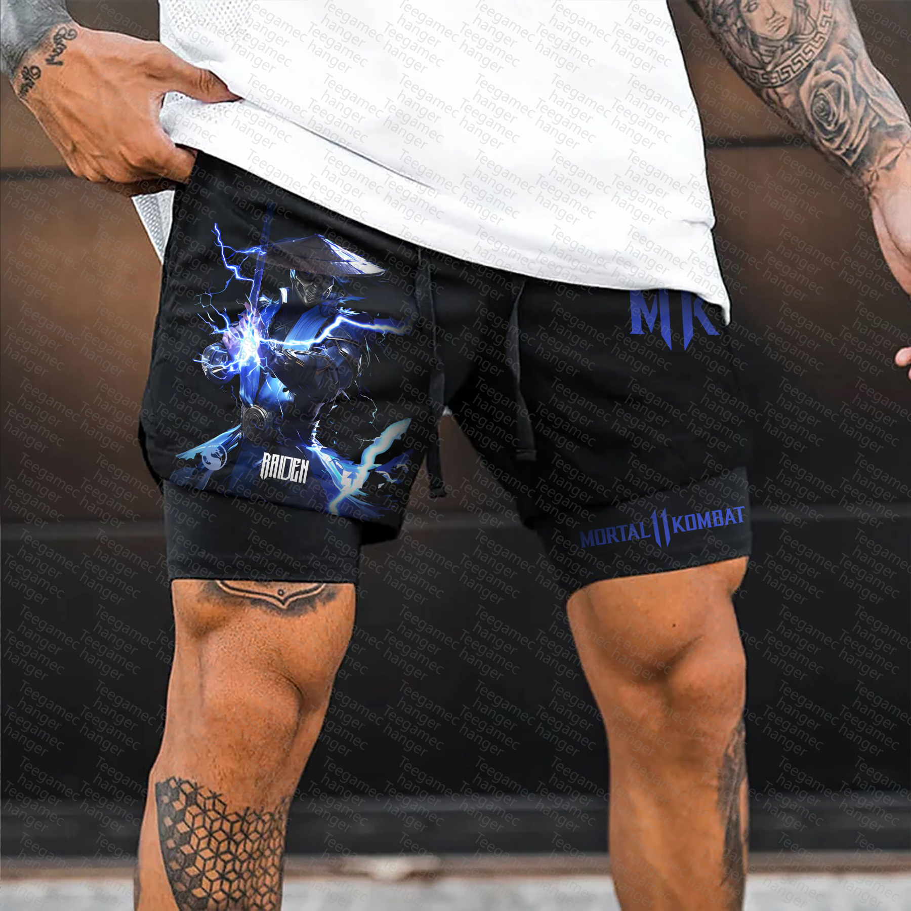 Unisex  “Mortal Kombat” Casual   Streetwear Shorts