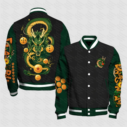 Unisex Vintage Anime Graphic Jacket