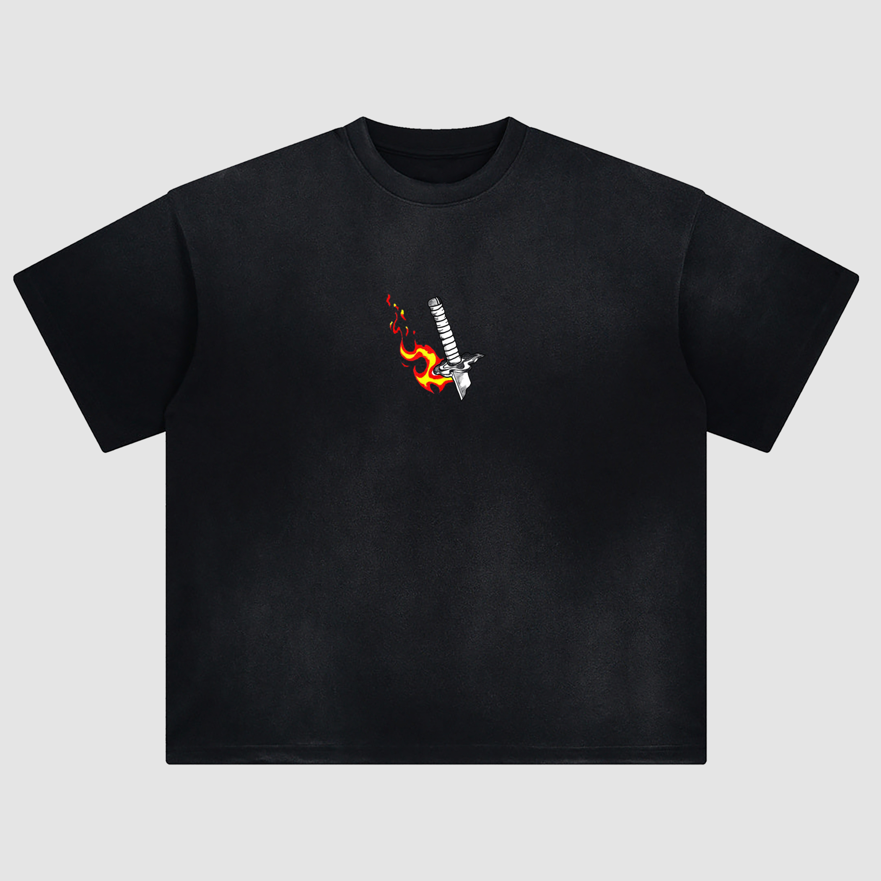 Unisex Fit ANIME Washed T-Shirt