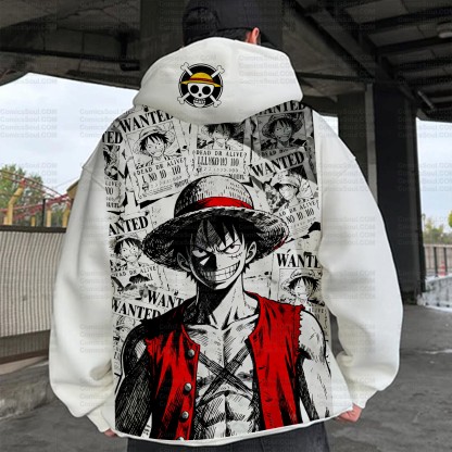 Unisex Graphic Streetwear Vintage Plush Hoodie