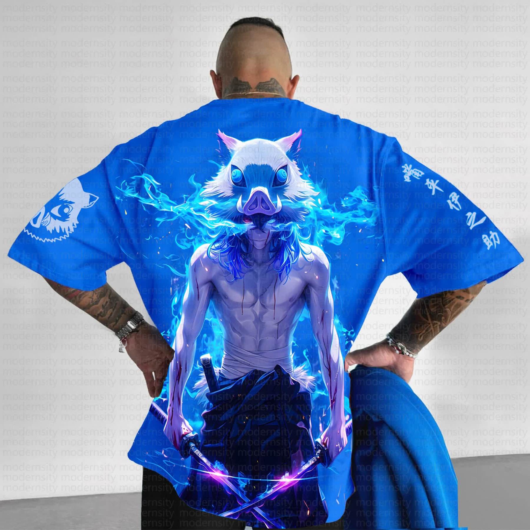 Unisex Anime Inspired Vintage T-Shirt丨Demon Slayer X Pokémon