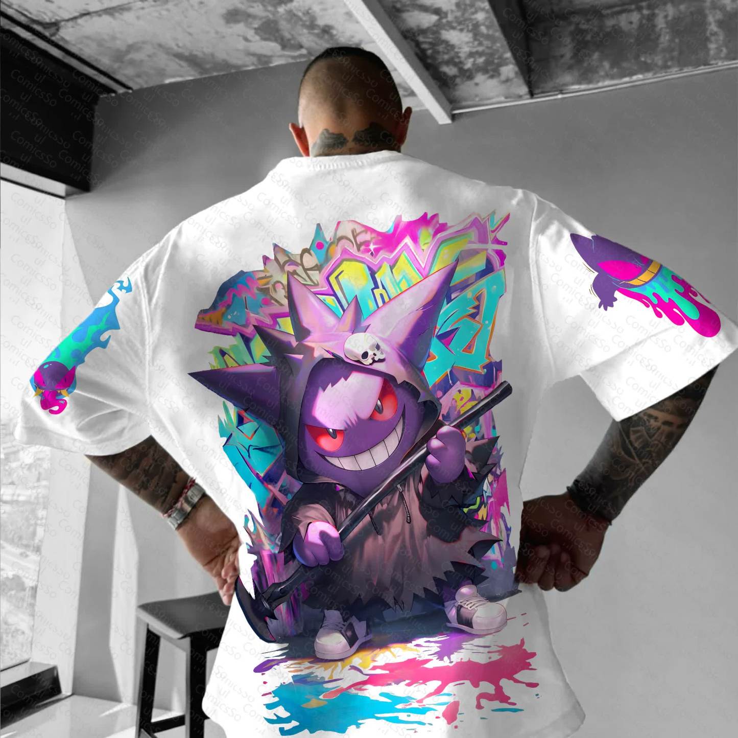 Unisex  "Pokémon" Anime Inspired Vintage T-Shirt