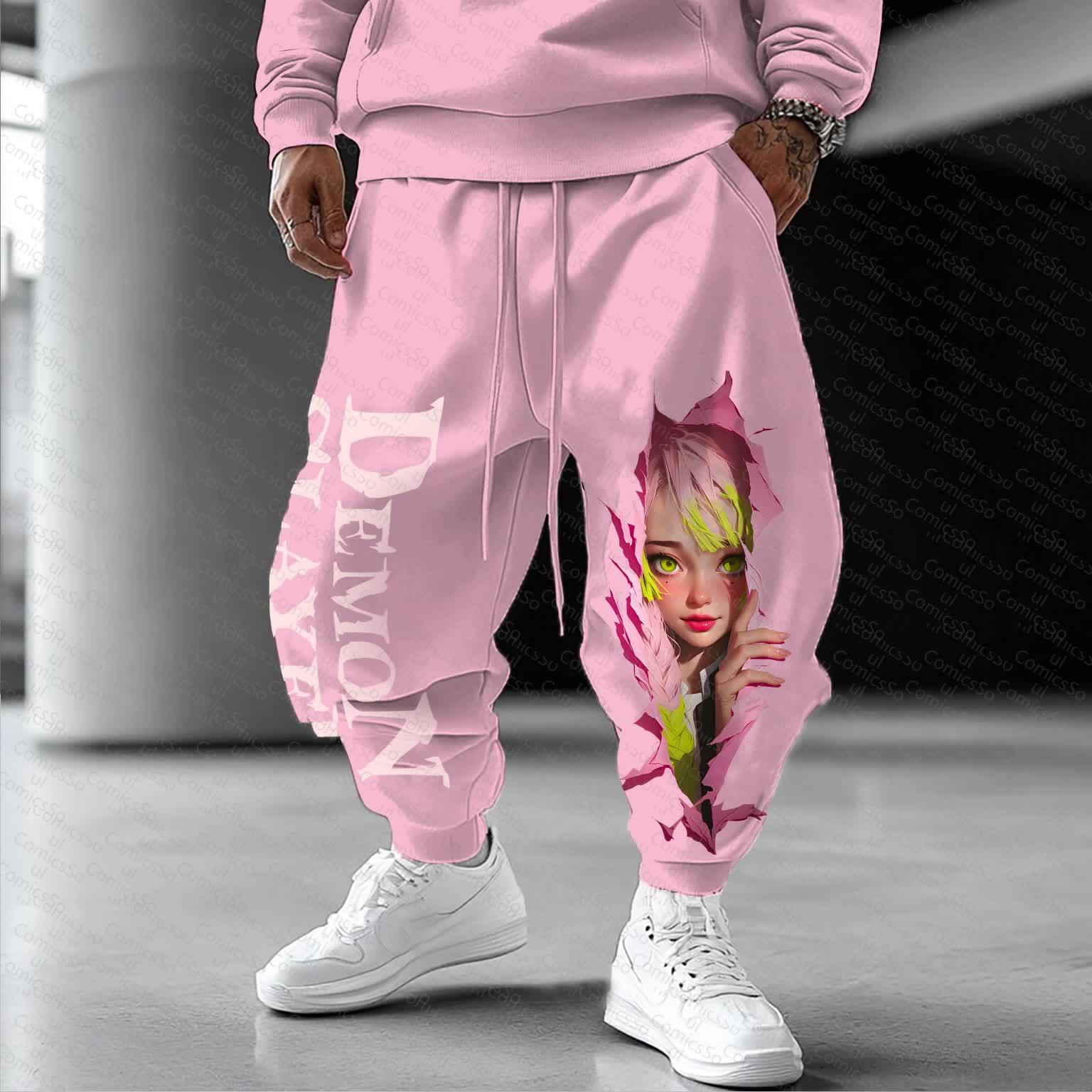Unisex “Pokémon” Casual Anime Streetwear Pants