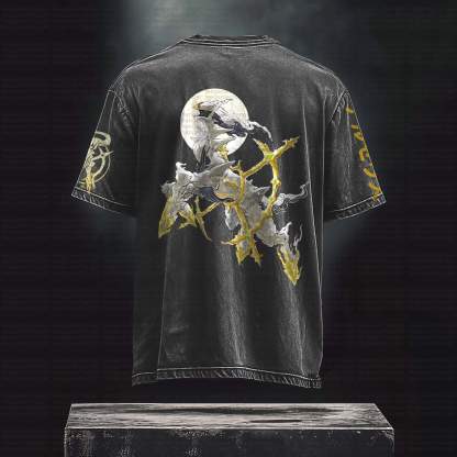 Unisex Anime Inspired Vintage T-Shirt丨Pokémon