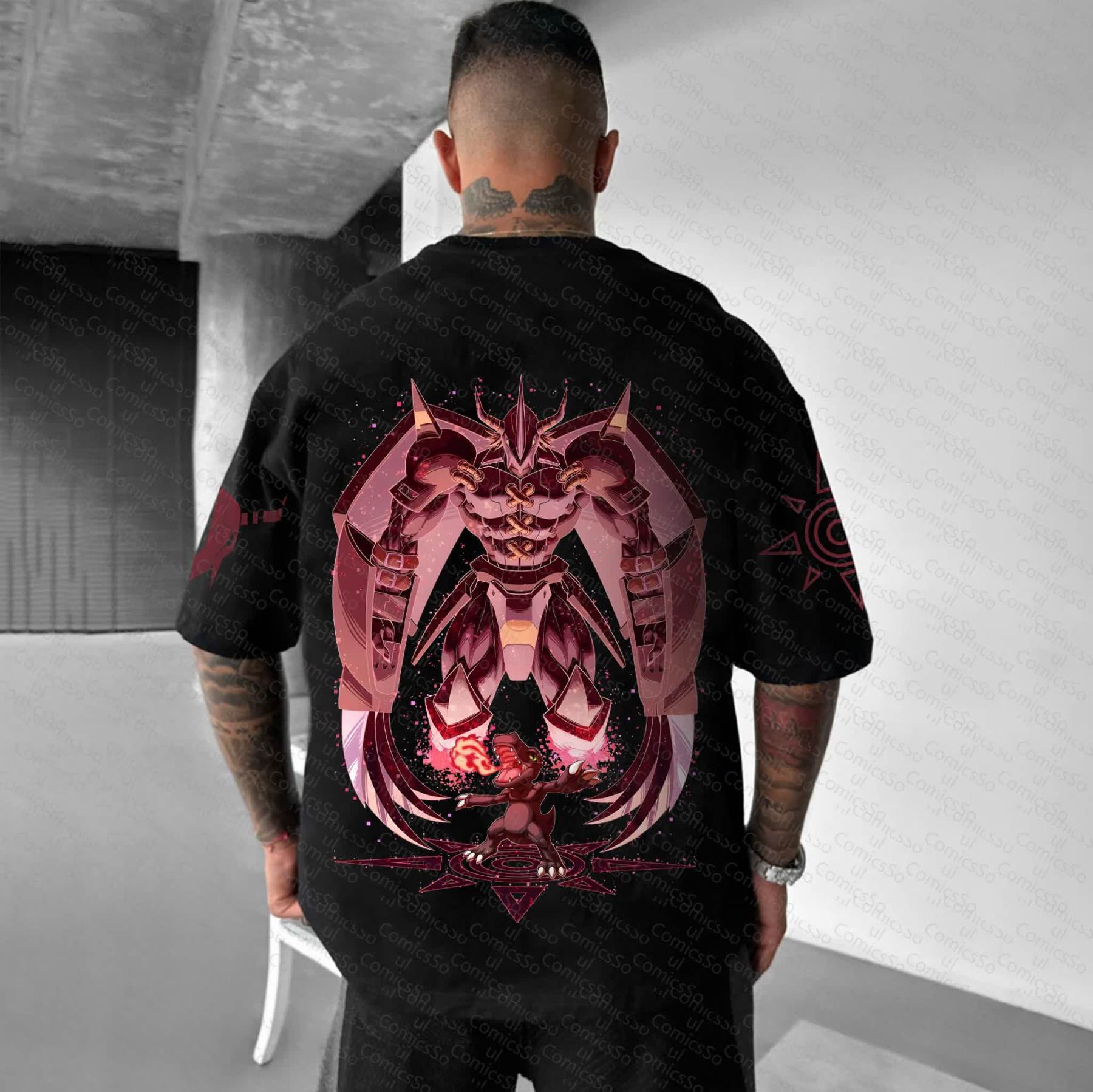 Unisex Anime Inspired Vintage T-Shirt