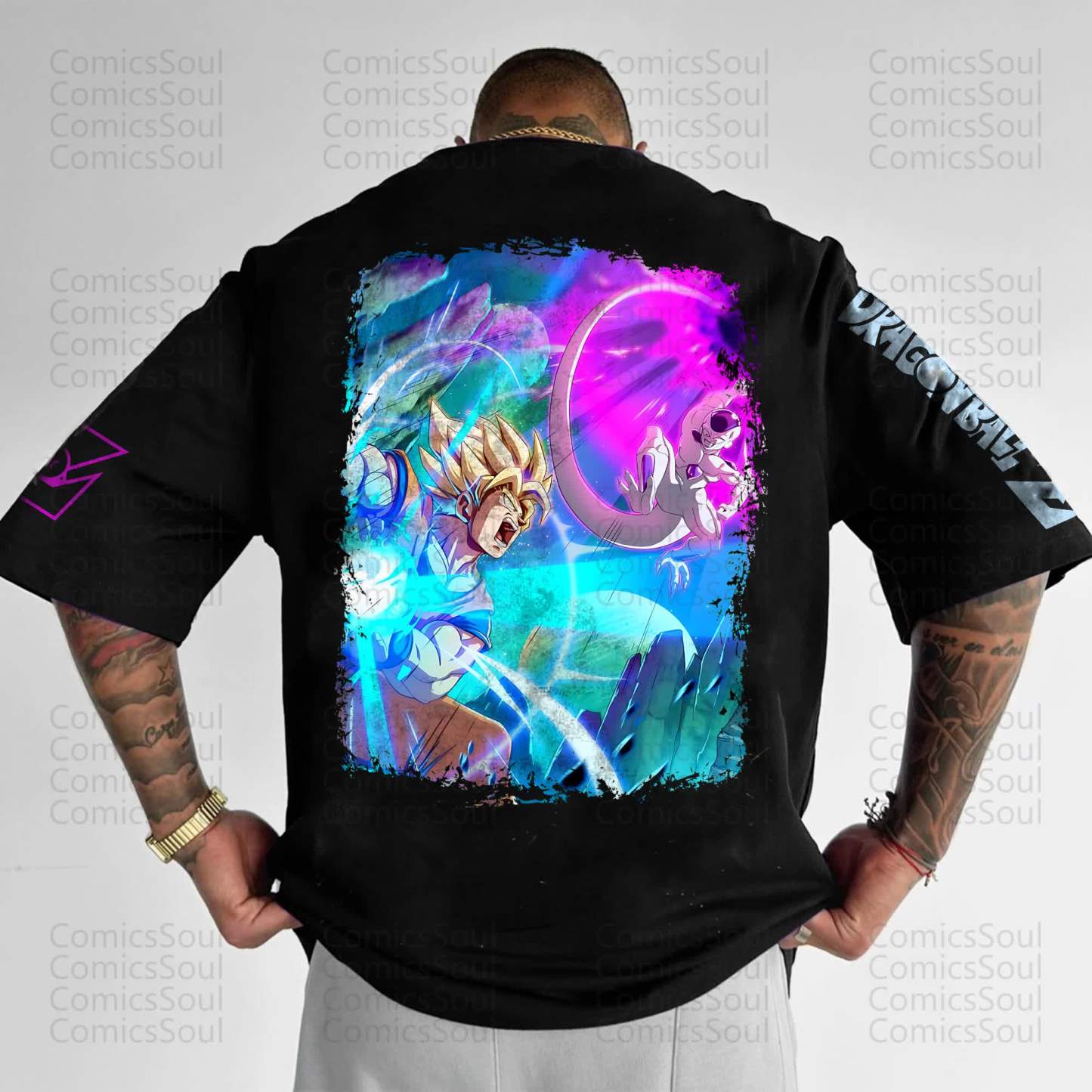 Unisex Anime Inspired Vintage T-Shirt丨Demon Slayer X Pokémon