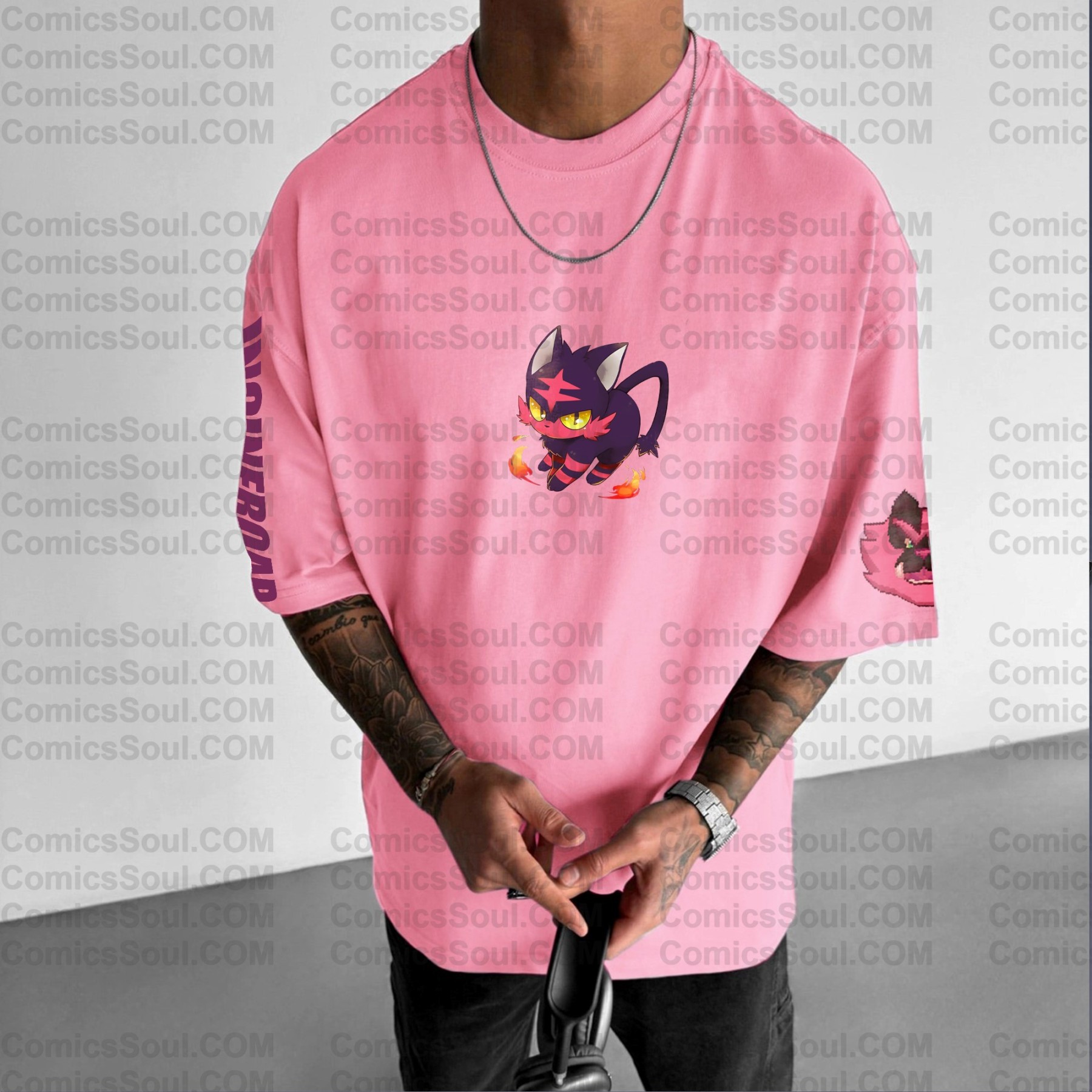 Unisex Anime Inspired Vintage T-Shirt