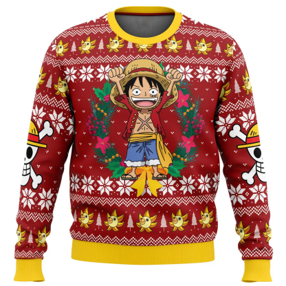 Unisex Anime Ugly Christmas Sweater