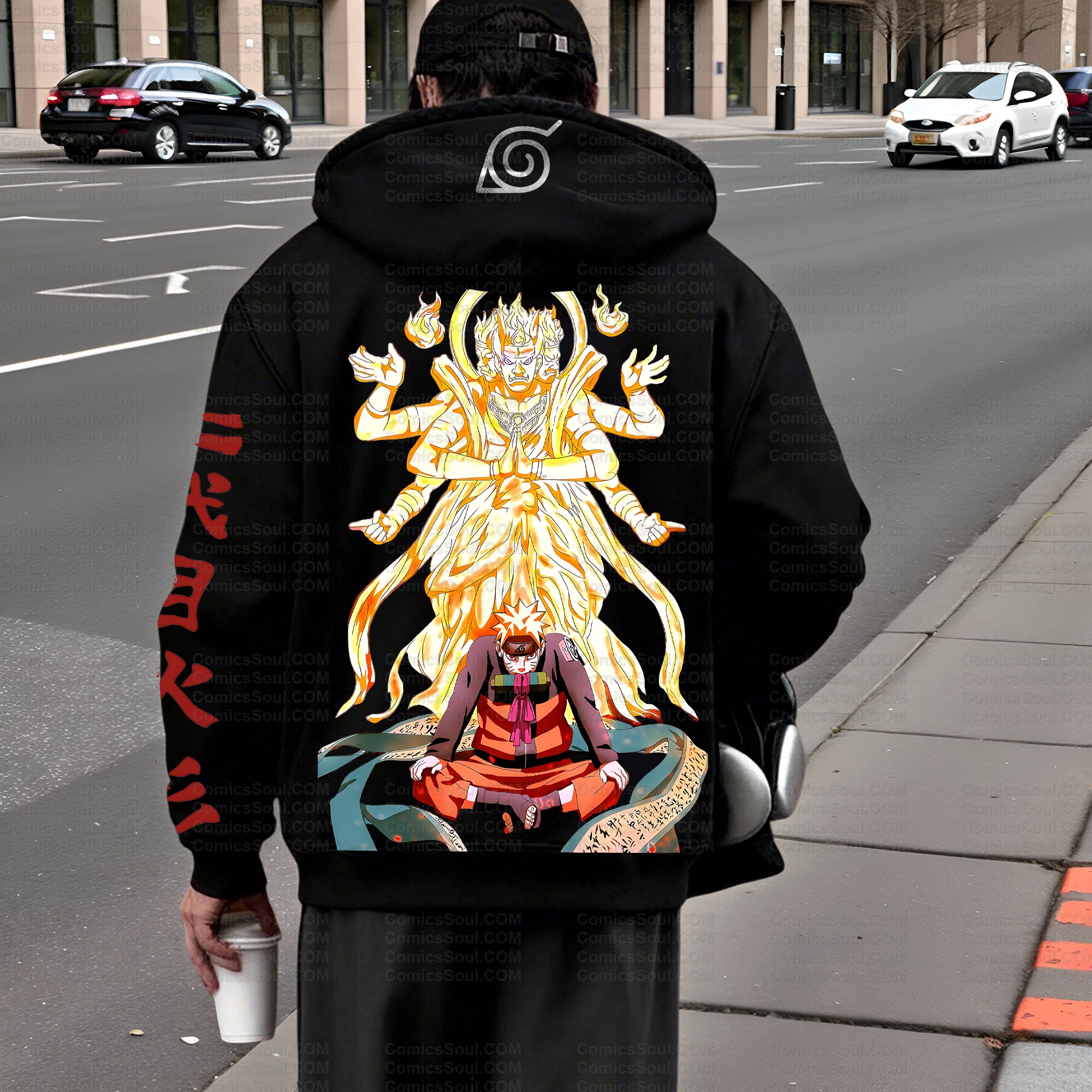 Unisex Graphic Streetwear Vintage Zipper Cardigan Plush Hoodid