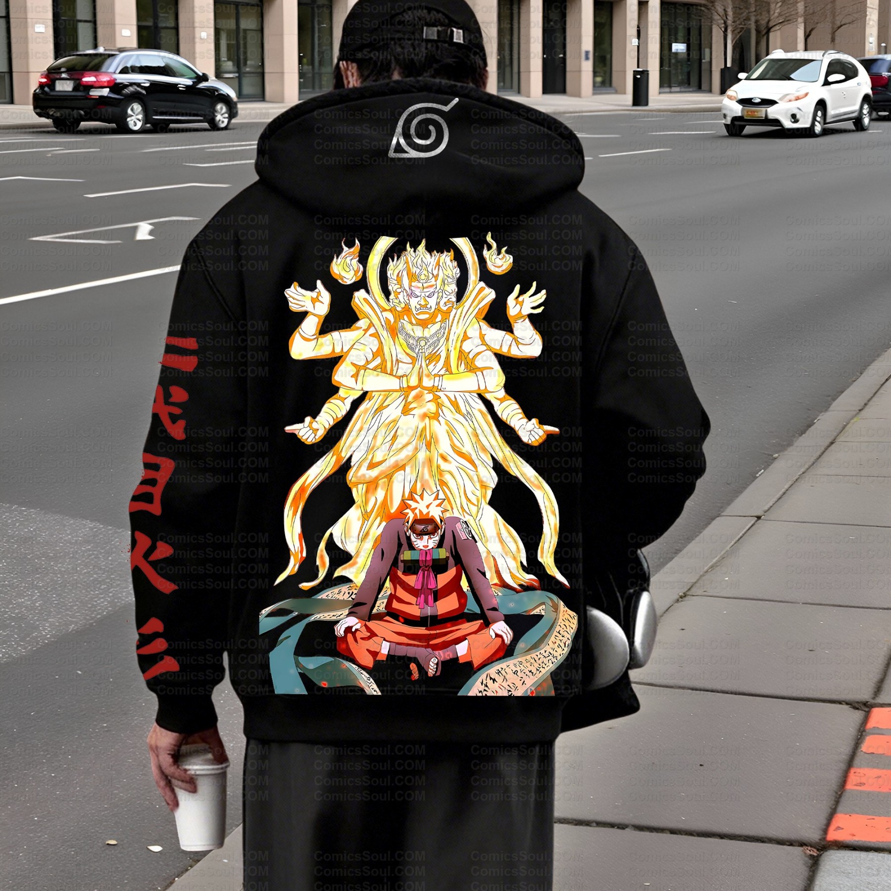 Unisex Graphic Streetwear Vintage Zipper Cardigan Plush Hoodid