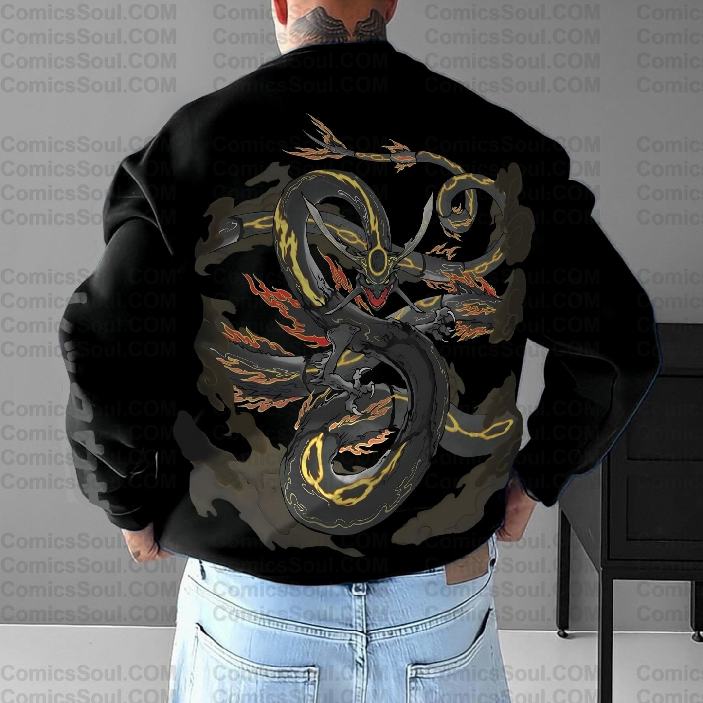 Unisex Anime Inspired Vintage Sweatshirt