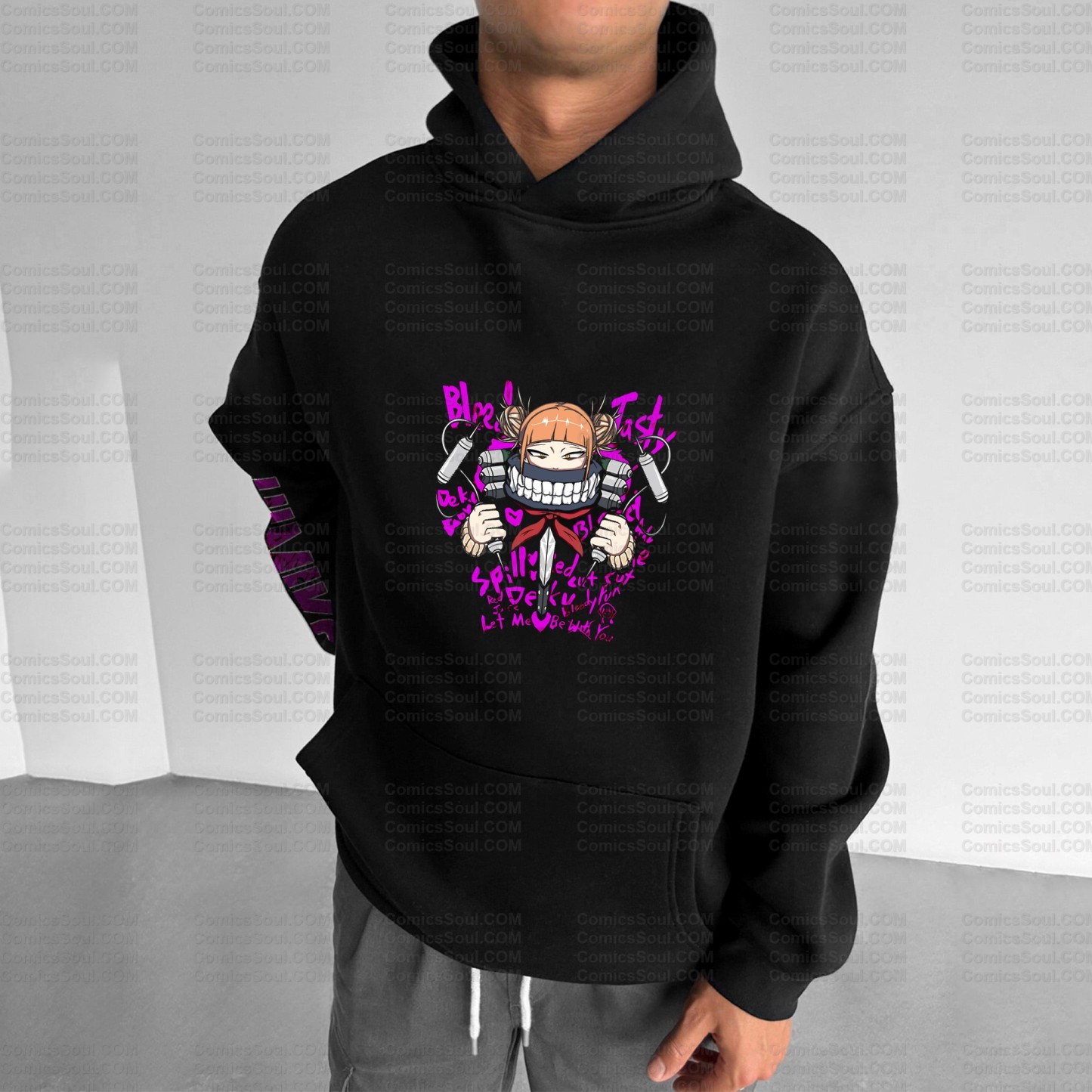 Unisex Anime Graphic Streetwear Vintage Plush Hoodie