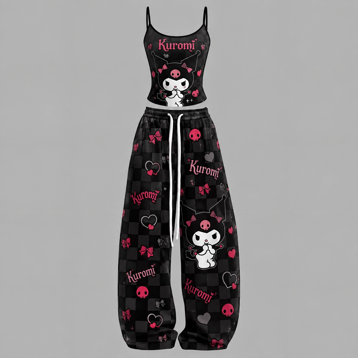 Hello Kitty Top & Elasticated Trousers Two-Piece Set