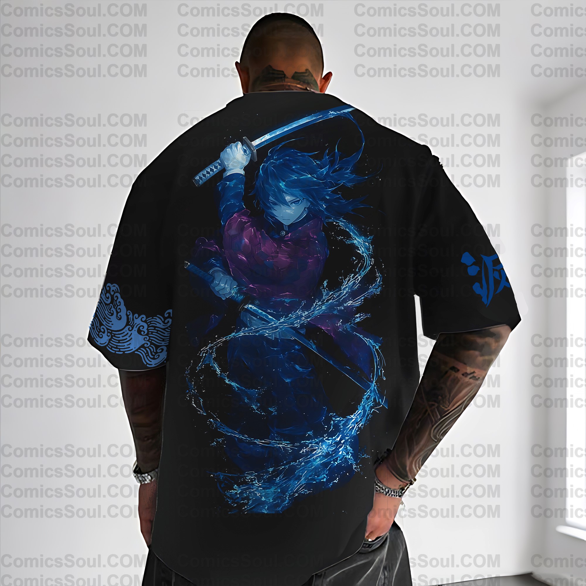 Unisex  " Demon slayer " Anime Inspired Vintage T-Shirt