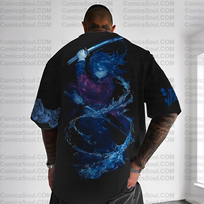 Unisex  " Demon slayer " Anime Inspired Vintage T-Shirt