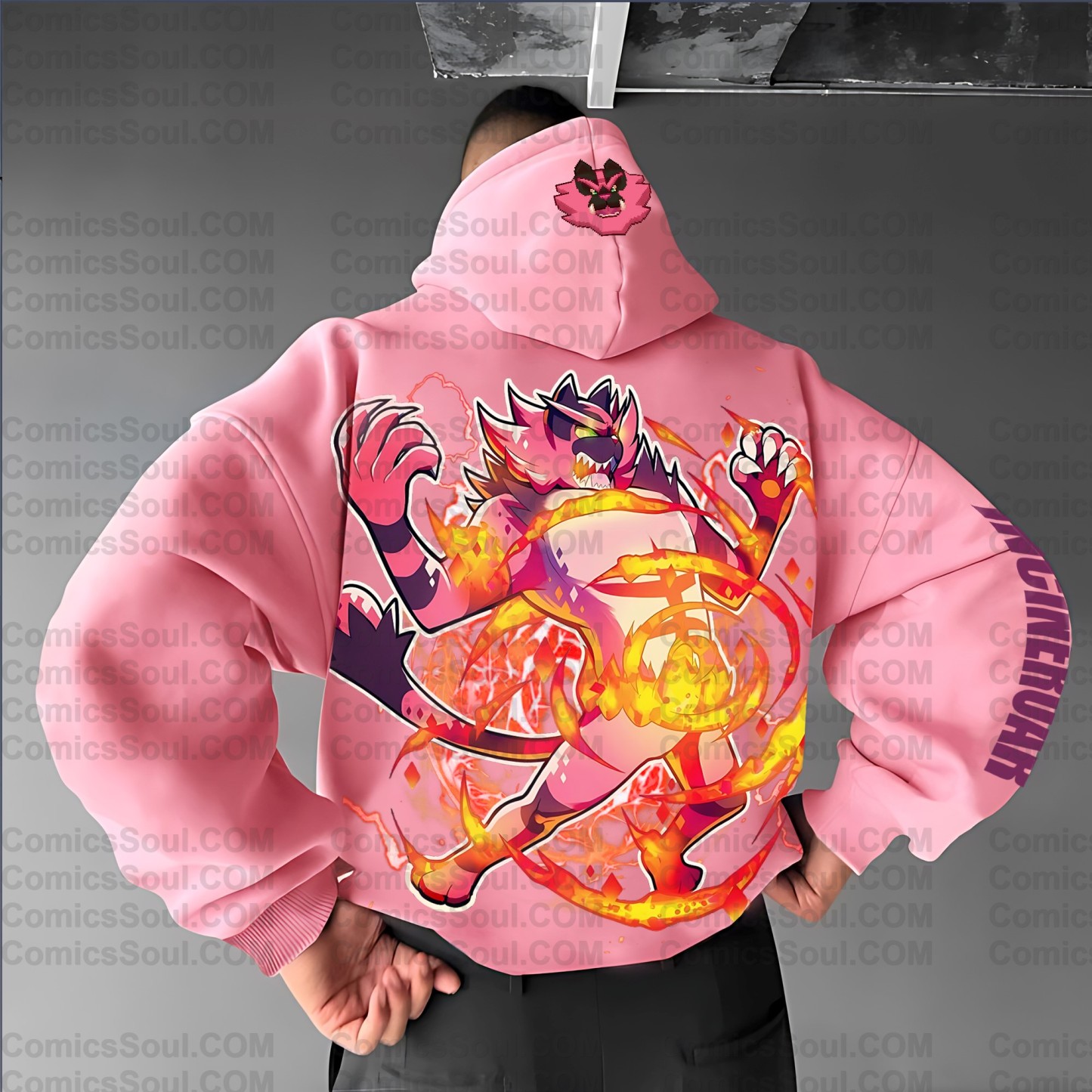 Unisex “Pokémon” Anime Graphic Streetwear Vintage Hoodie