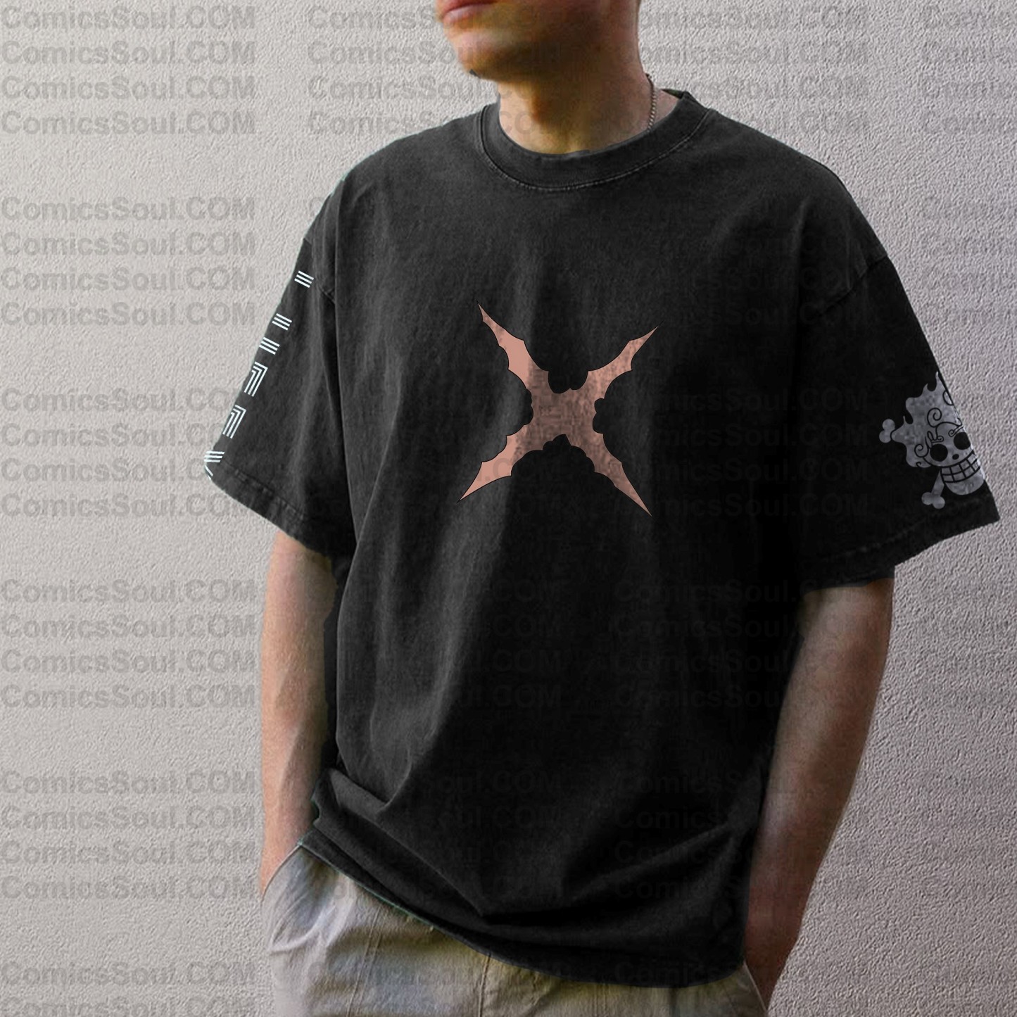 Unisex Anime Inspired Vintage T-Shirt