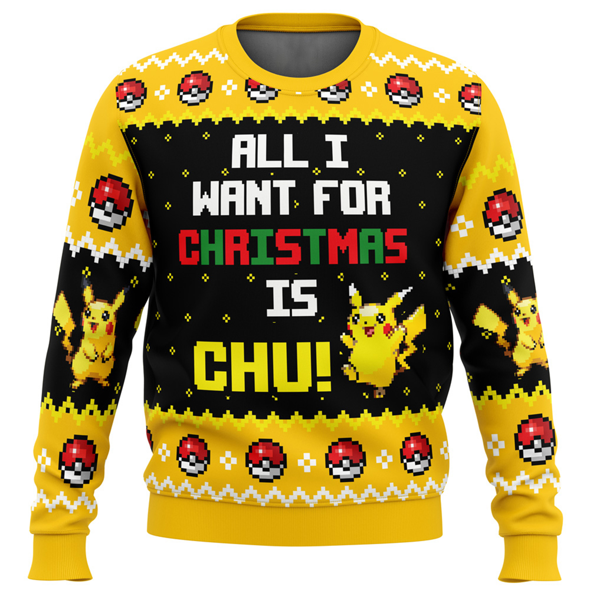 Unisex Anime Ugly Christmas Sweater