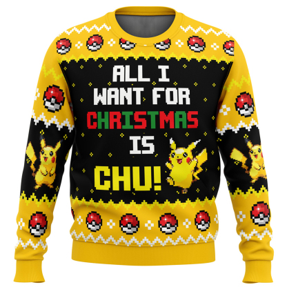 Unisex Anime Ugly Christmas Sweater