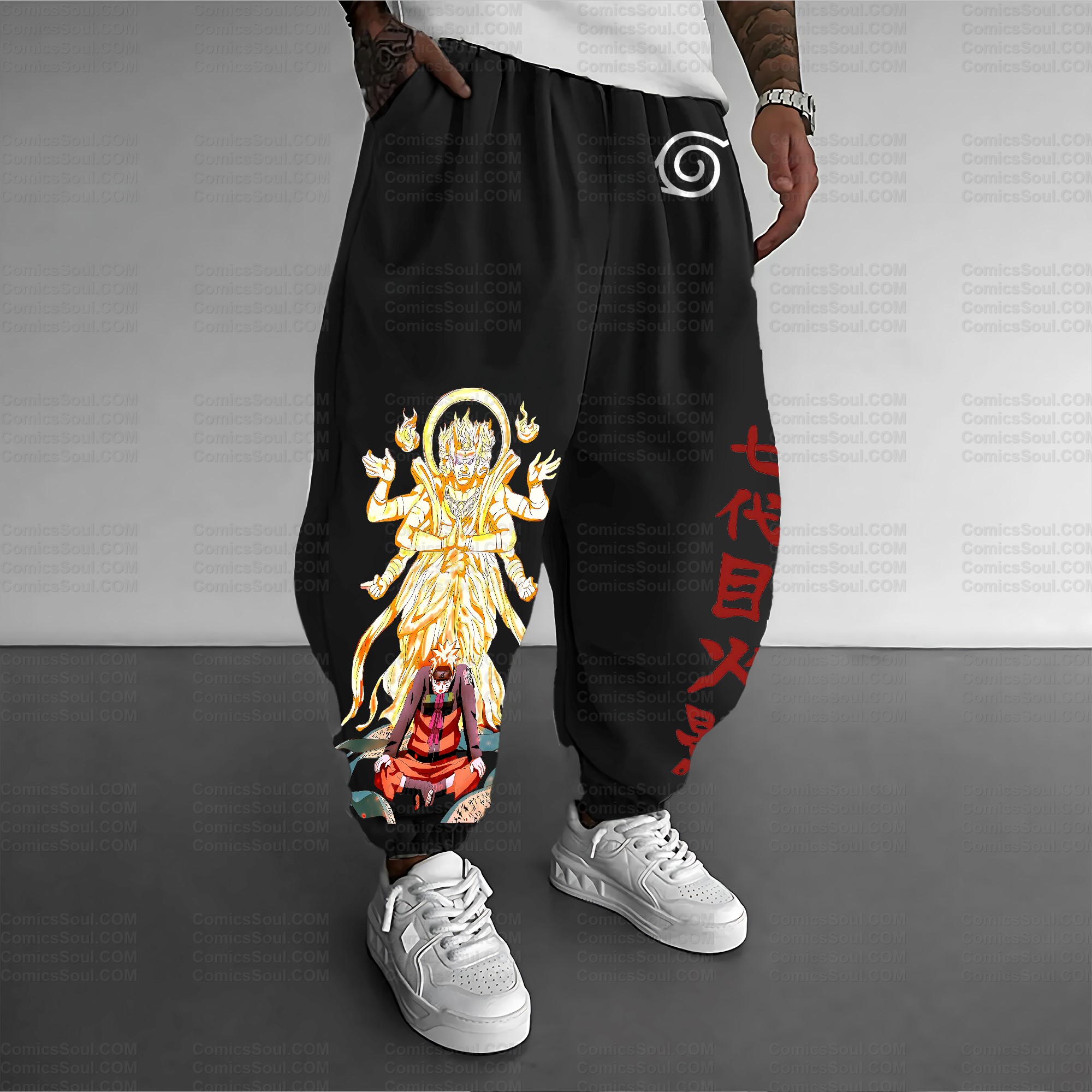 Unisex Anime Inspired Vintage Plush Pants