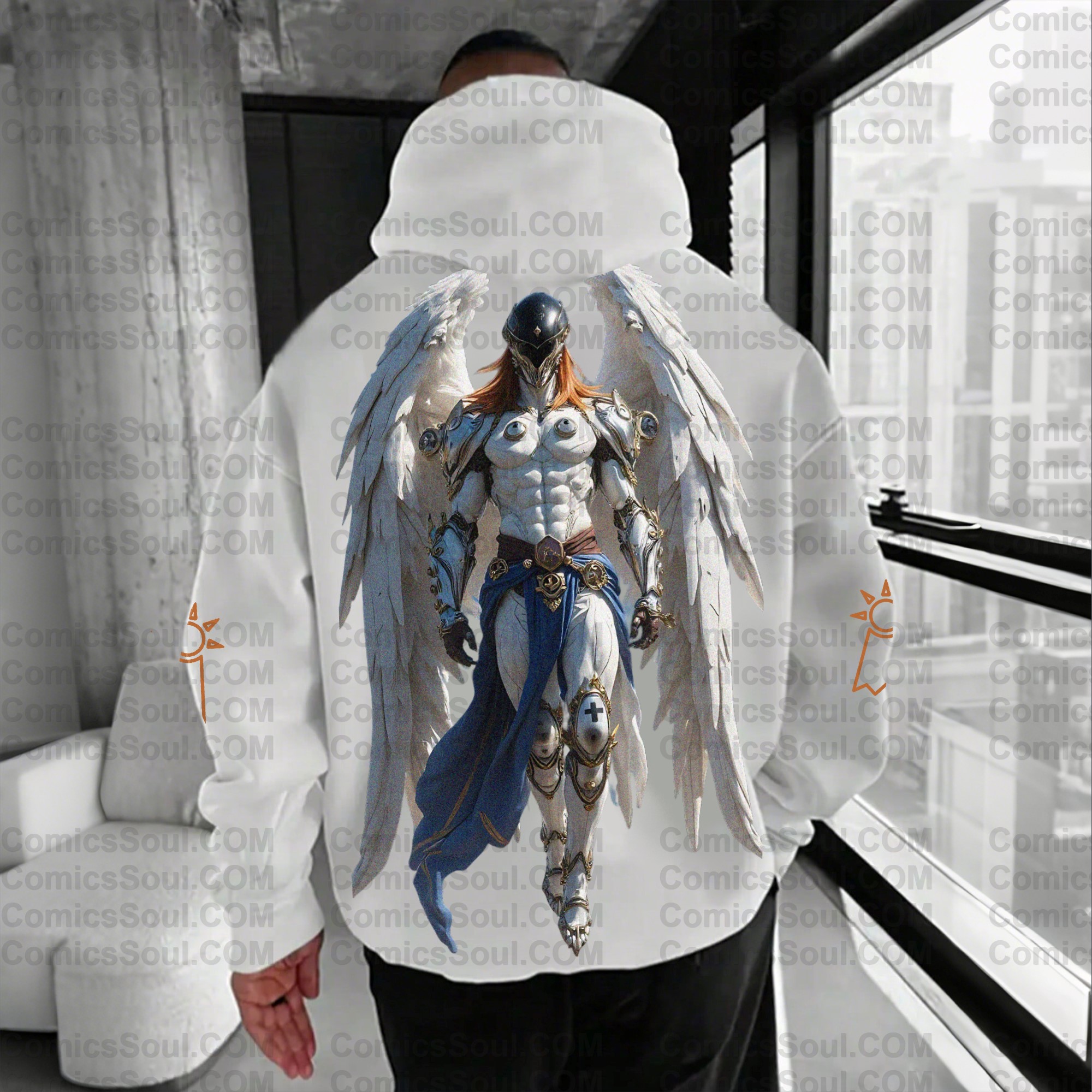 Unisex Anime Graphic Streetwear Vintage Hoodie