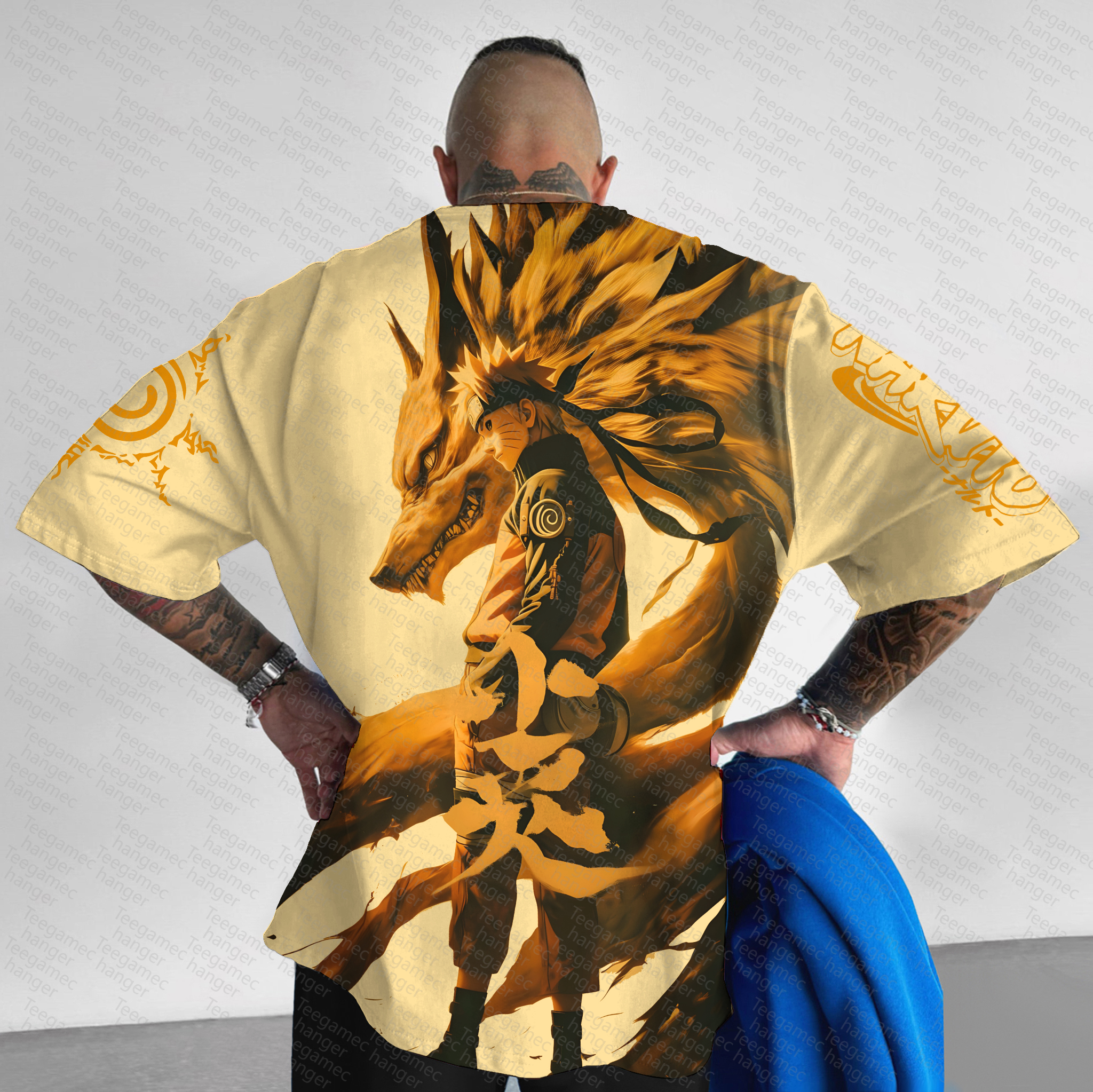 Unisex  "NARUTO" Anime Inspired Vintage T-Shirt