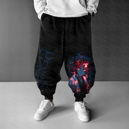 Unisex  Casual Anime Streetwear Pants