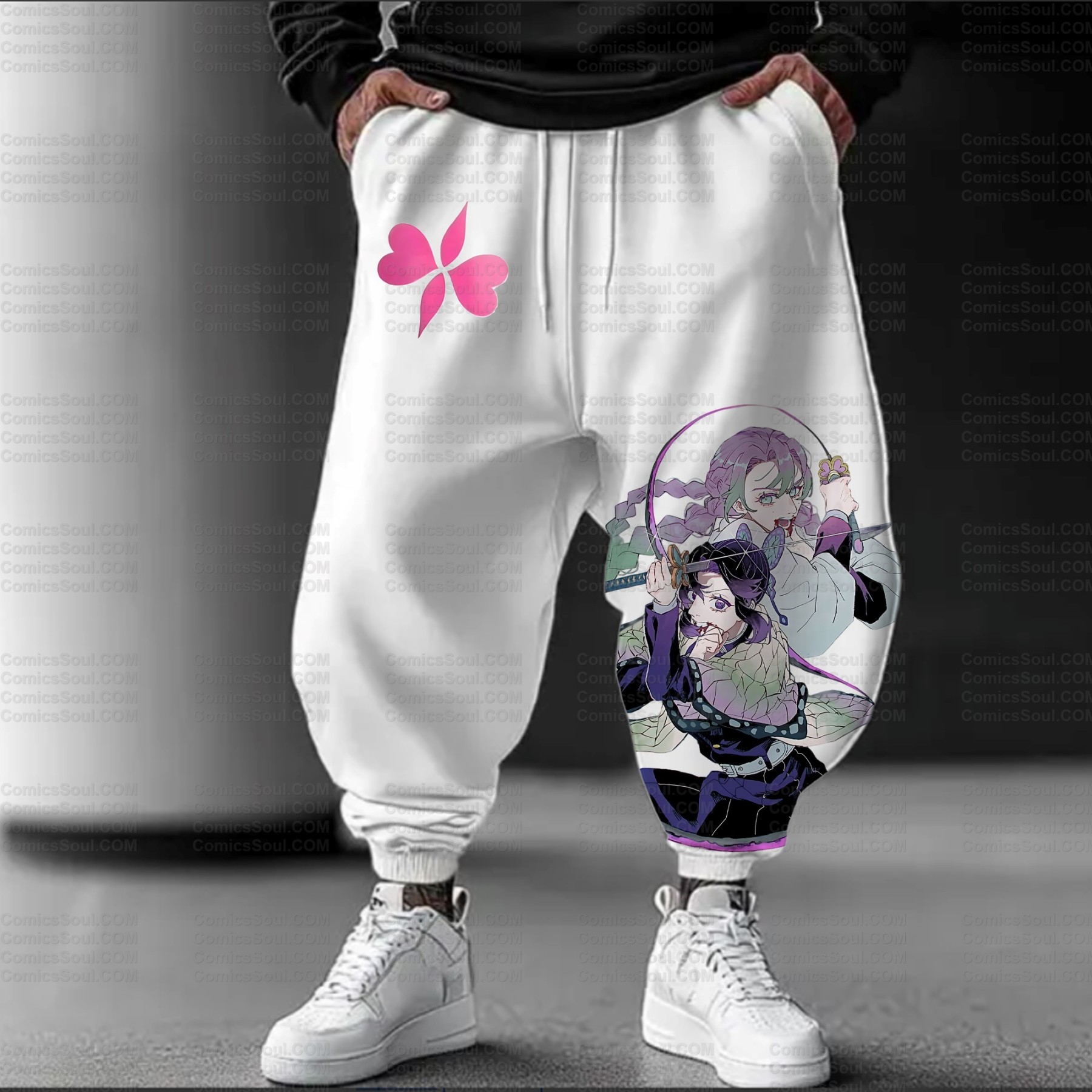 Unisex Anime Inspired Vintage Plush Pants