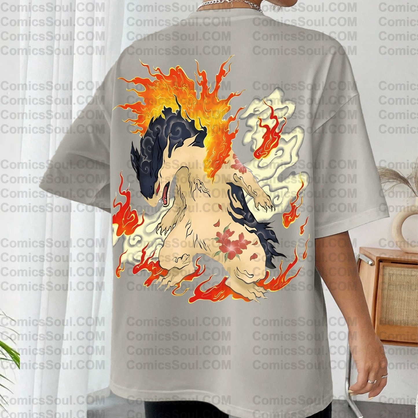 Unisex Anime Inspired Vintage T-Shirt