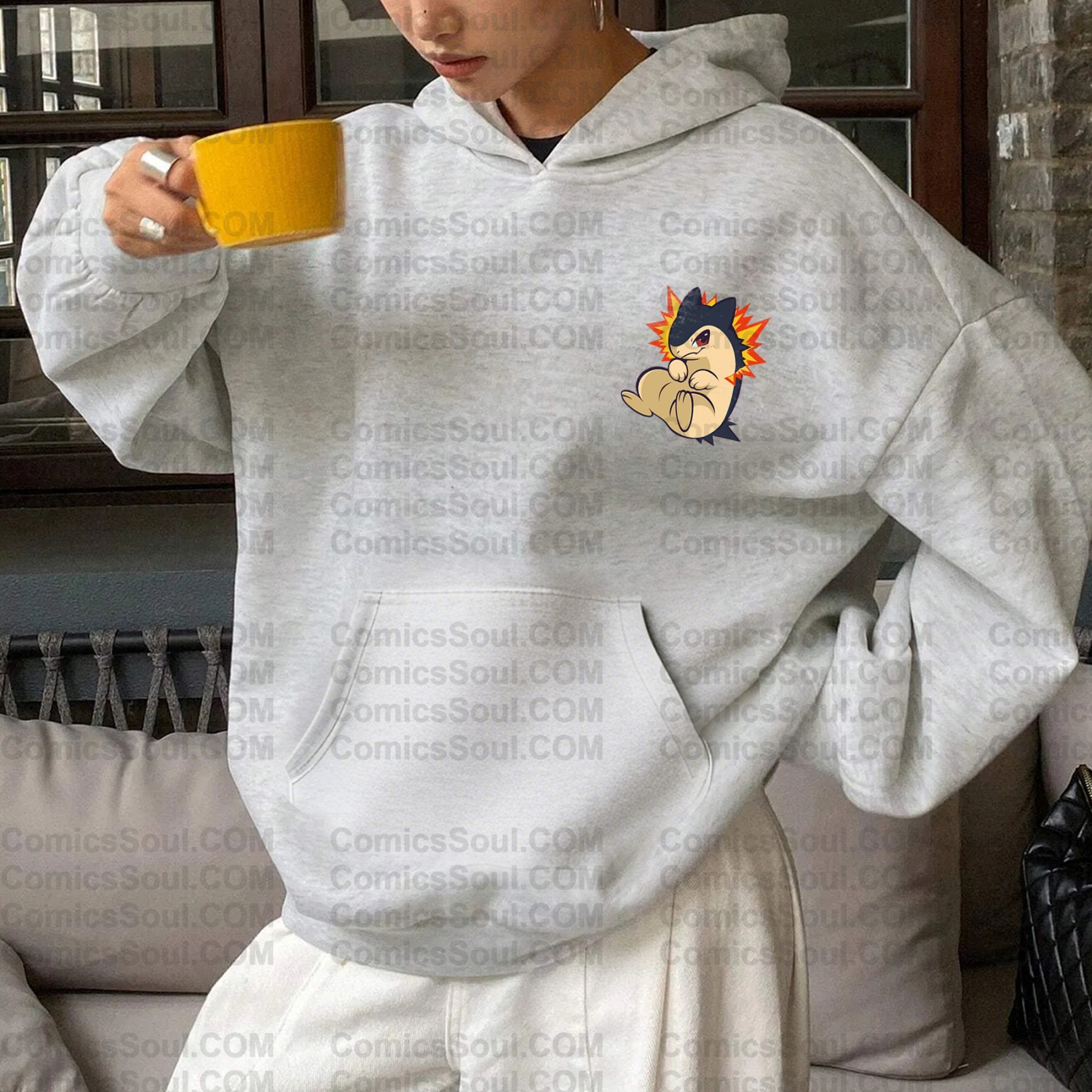 ‘’Pokémon " Anime Inspired Vintage Hoodie