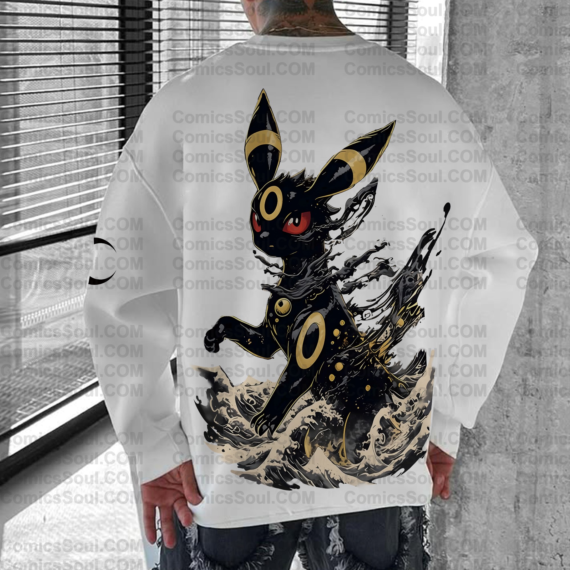 Unisex Anime Inspired Vintage Sweatshirt
