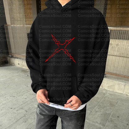Vintage 3D Direct Inkjet Printed Washed Unisex Plush Hoodie