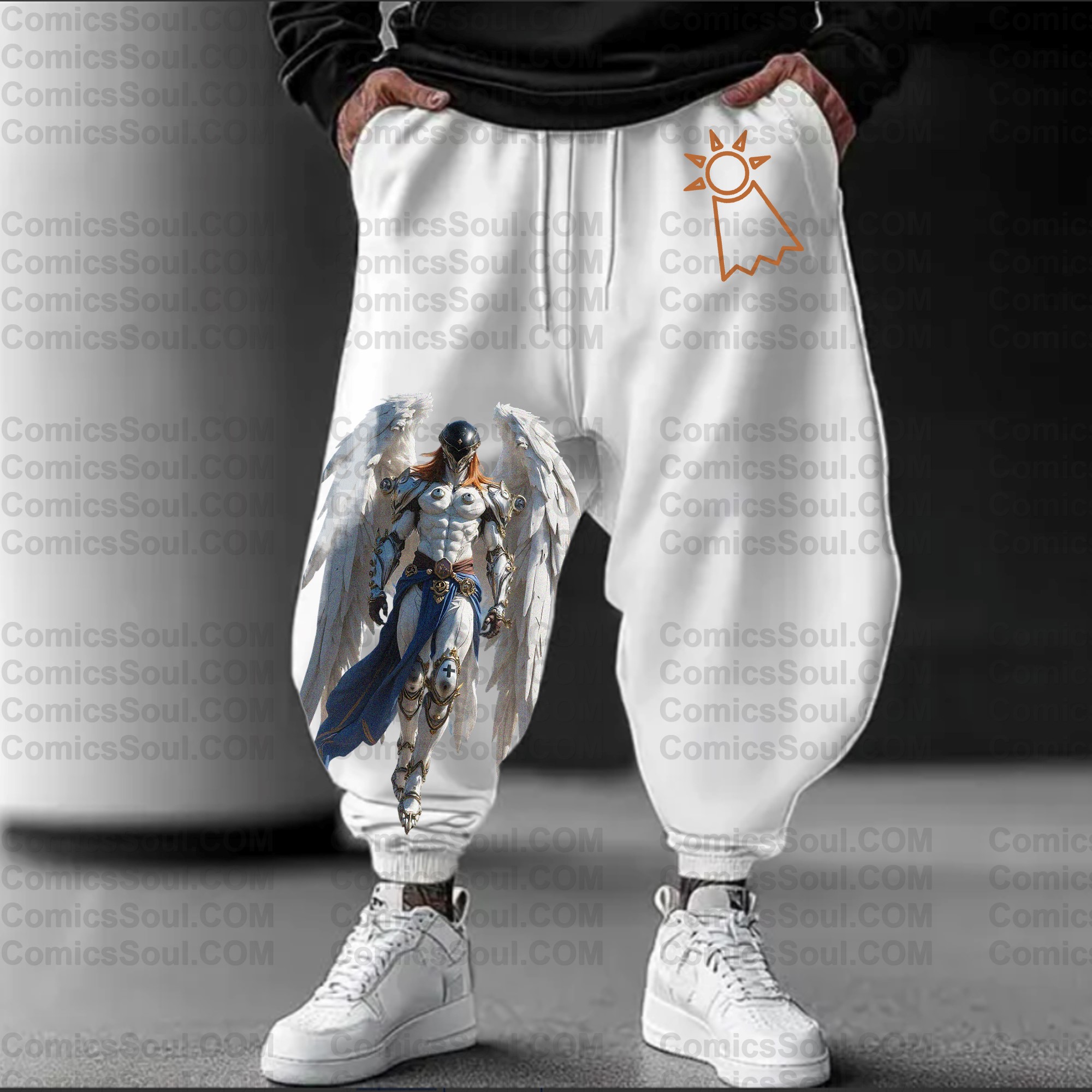 Unisex Casual Anime Streetwear Pants