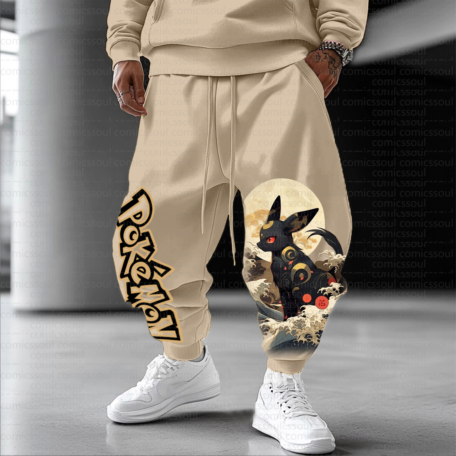 Unisex Anime Inspired Vintage Pants丨Pokémon