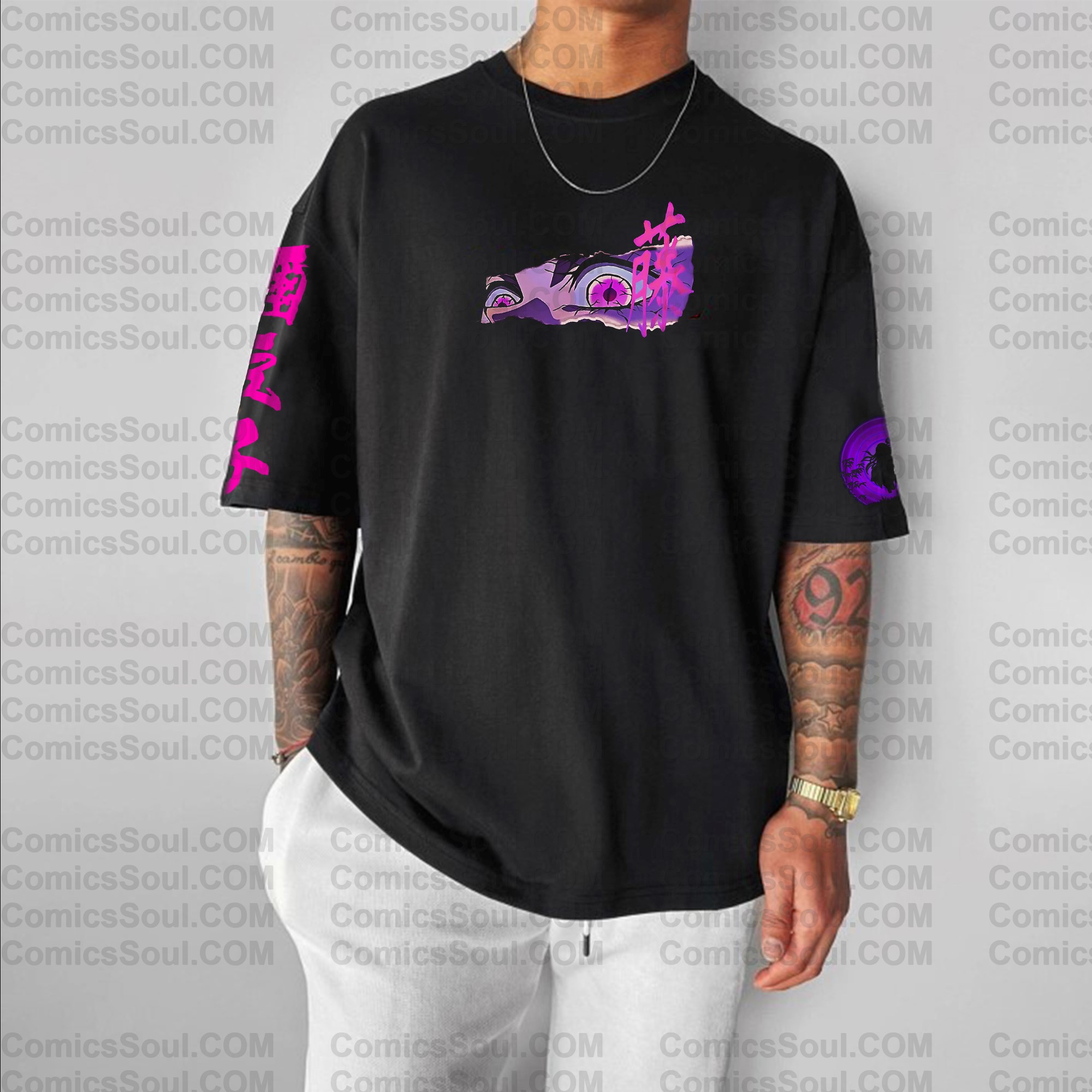 Unisex  " Demon slayer " Anime Inspired Vintage T-Shirt