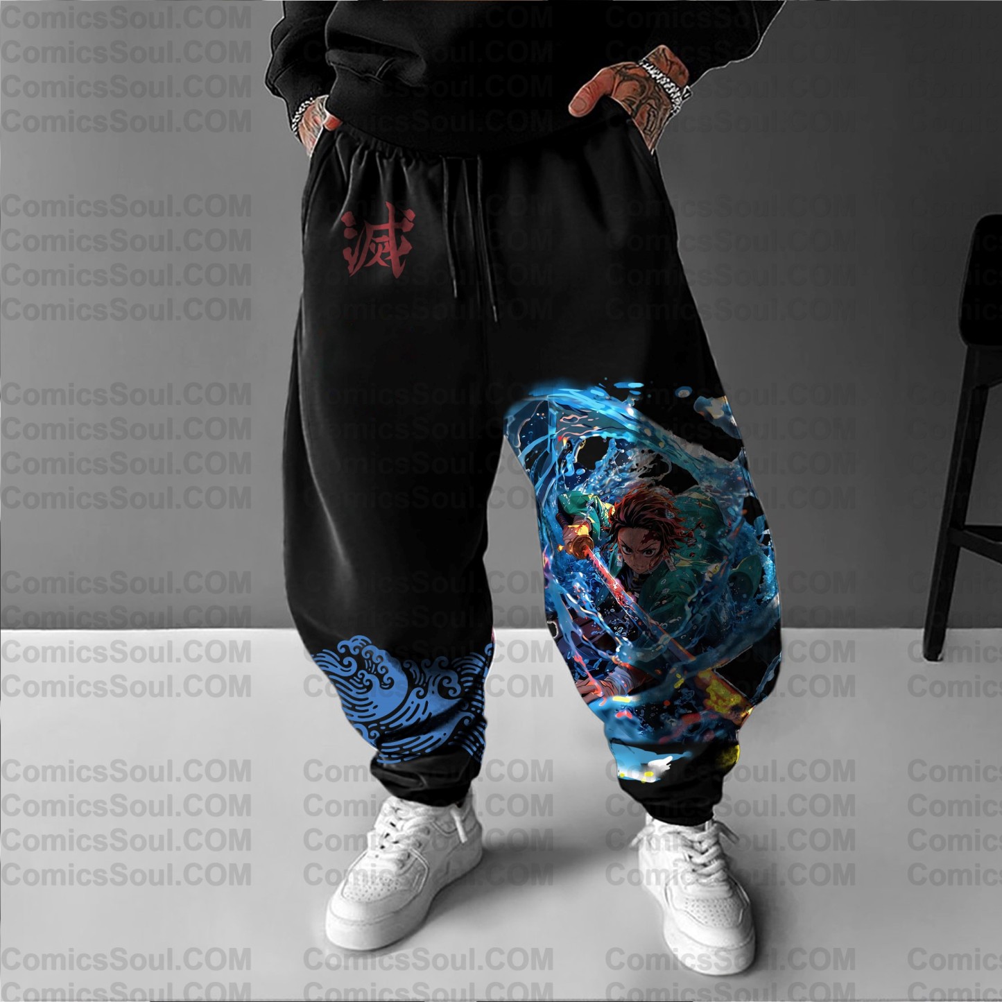 Unisex “ WARHAMMER” Casual Streetwear Pants