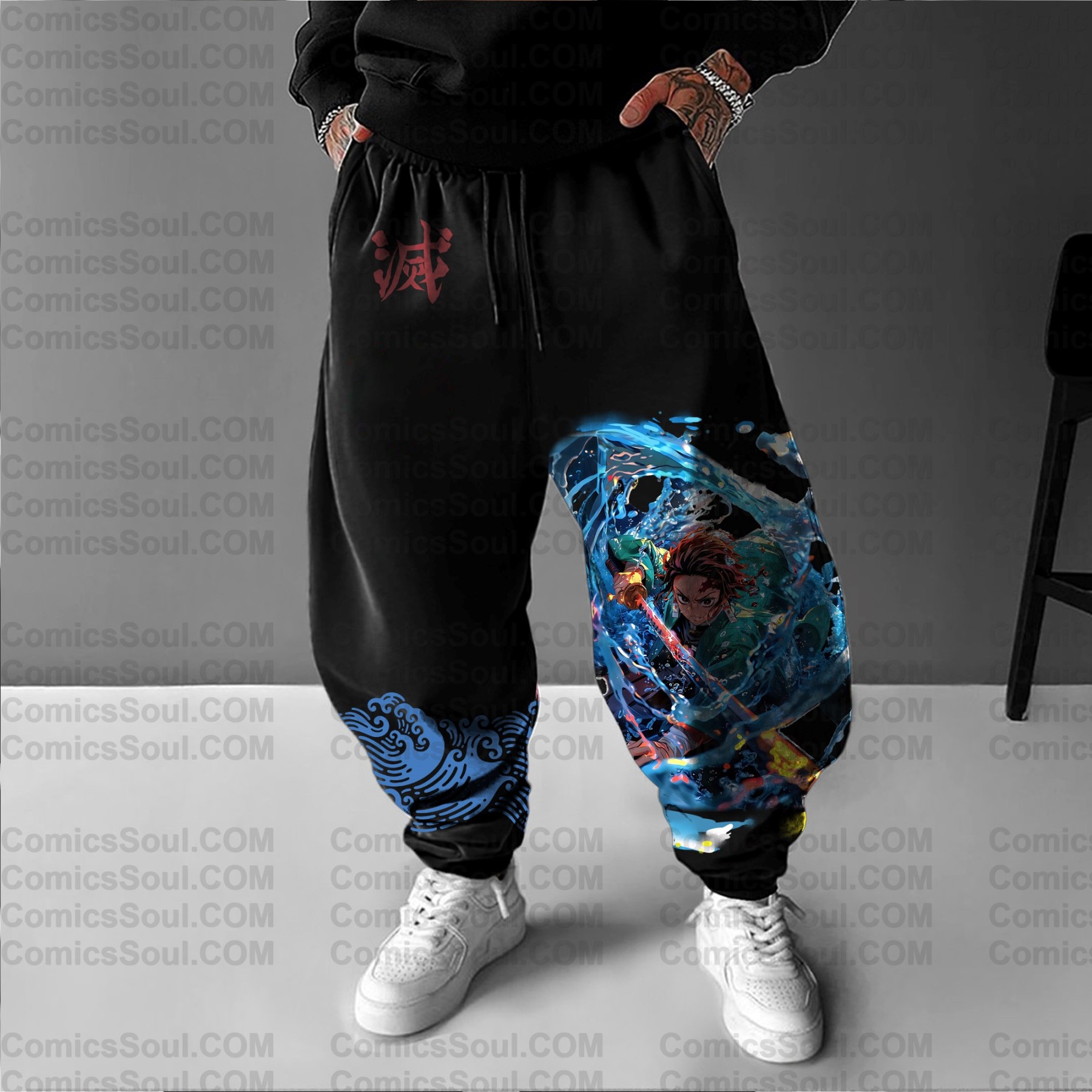 Unisex “ WARHAMMER” Casual Streetwear Pants